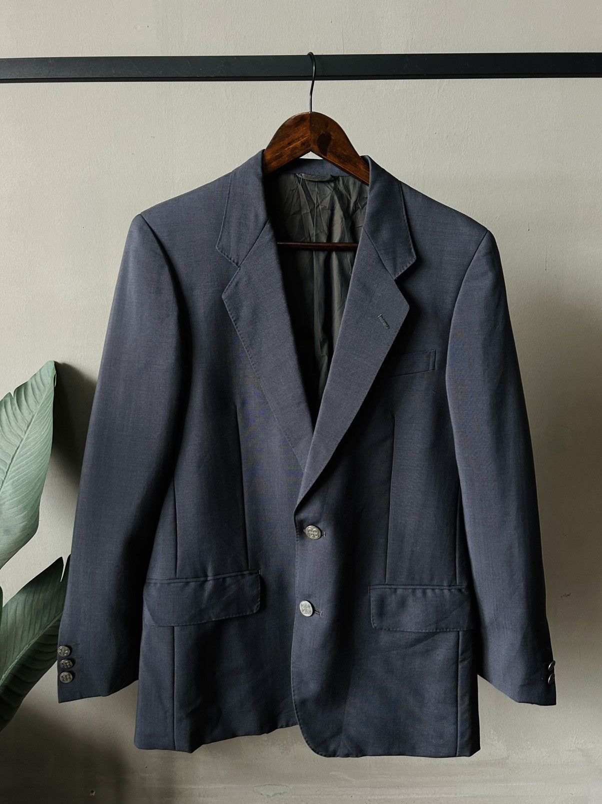 Balenciaga Balenciaga Iconic Button Logo Blazer Size 38R - 6 Thumbnail