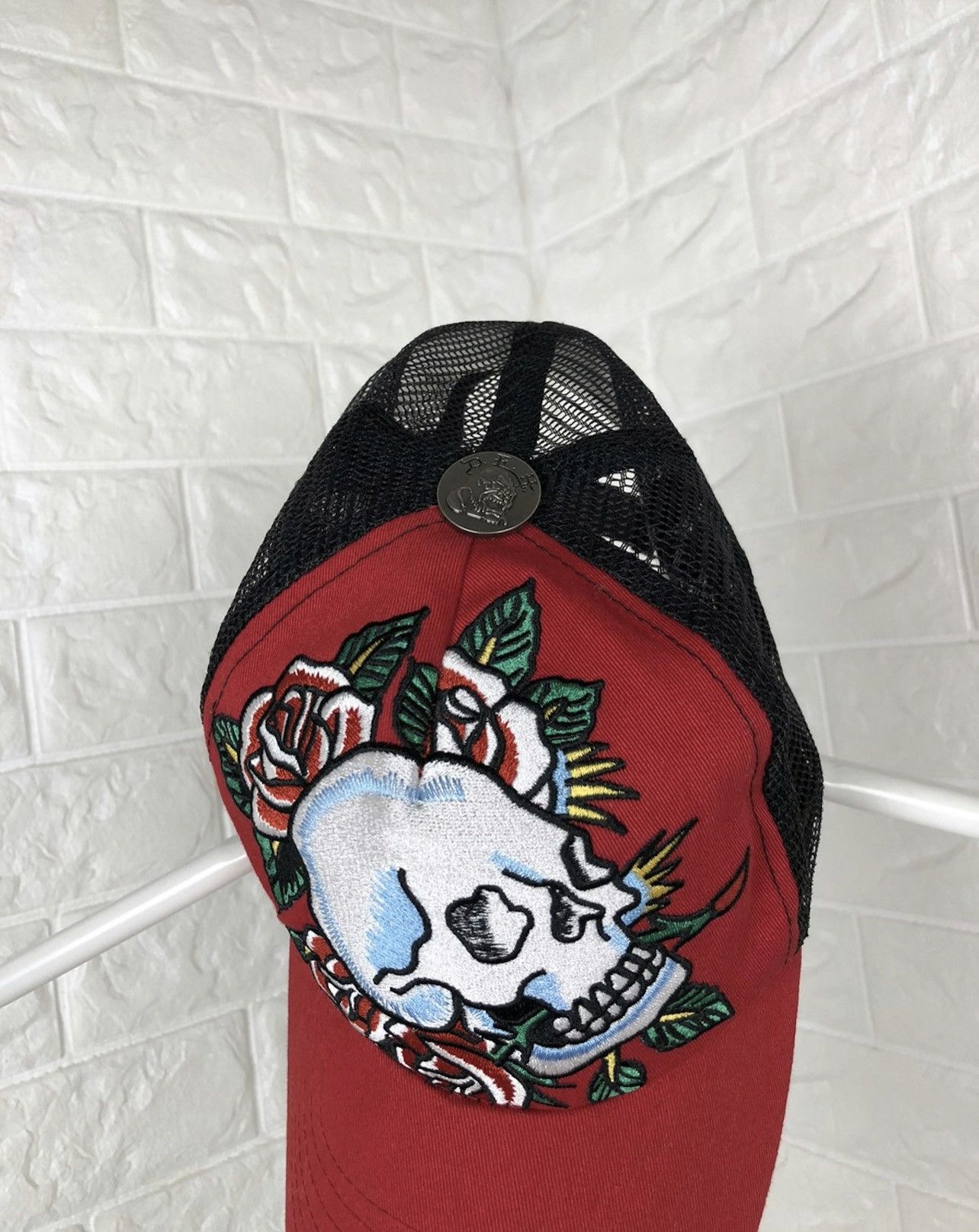 Ed Hardy Vintage Ed Hardy Skull Cap Y2K Size ONE SIZE - 3 Thumbnail