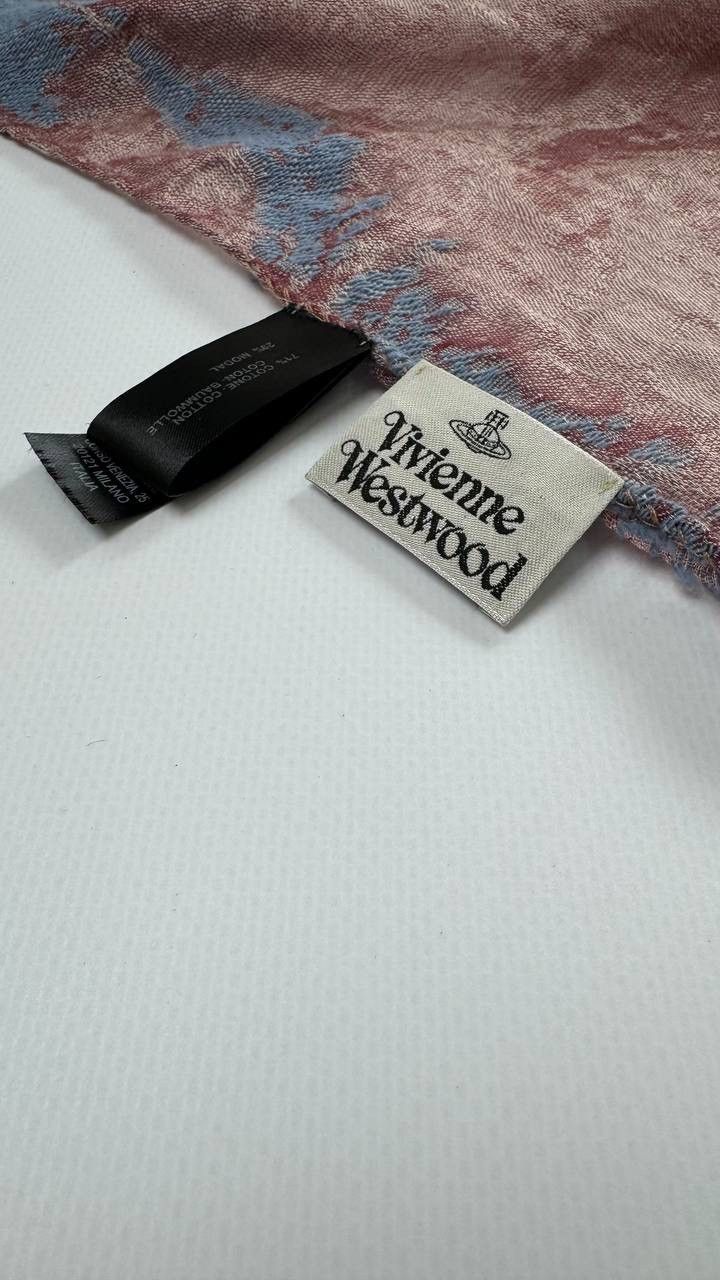 Vivienne Westwood Vivienne Westwood Silk Scarf Huge Logo Handicraft Size ONE SIZE - 11 Thumbnail