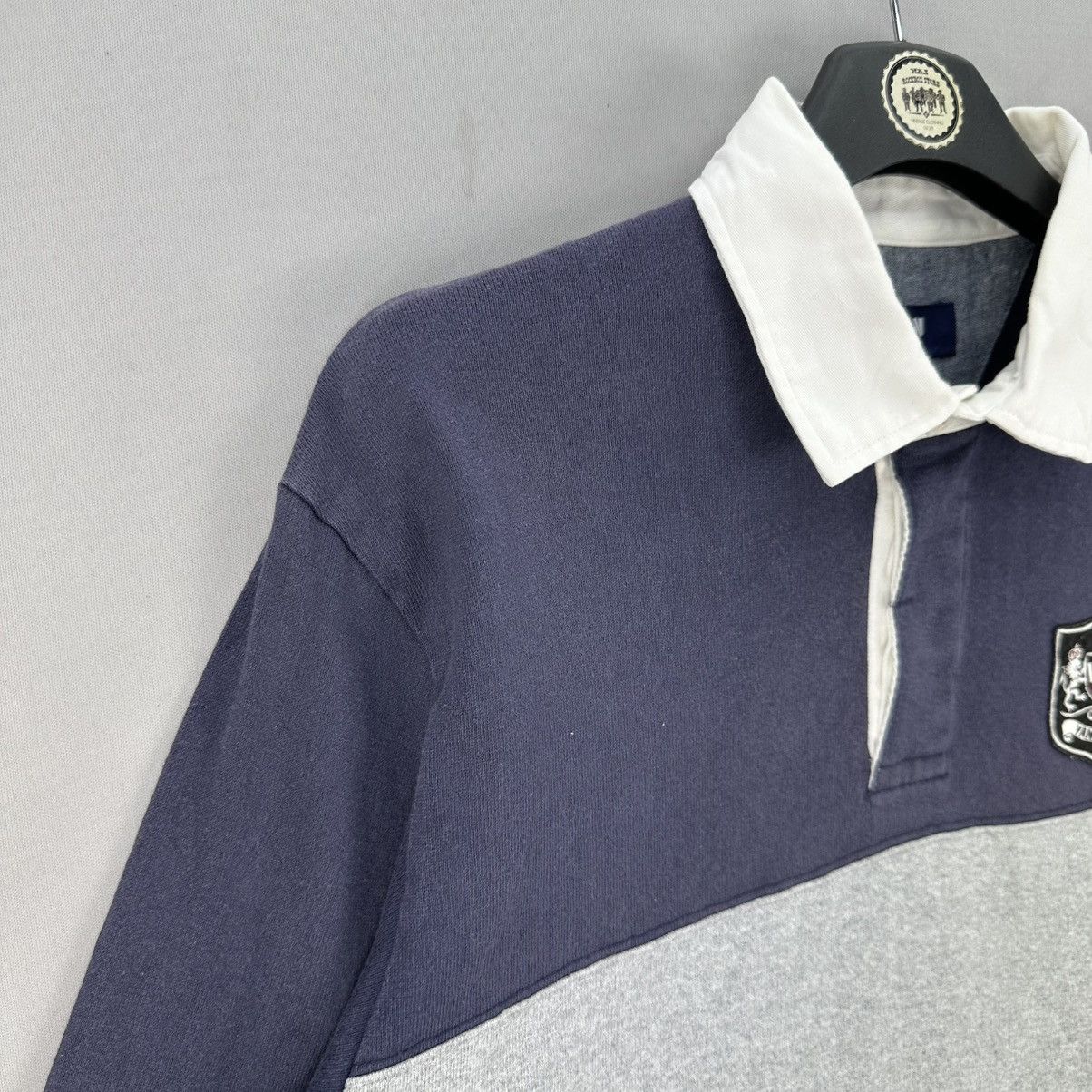 Van Vintage Van Club Longsleeve Polo Tee Size US M / EU 48-50 / 2 - 2 Thumbnail