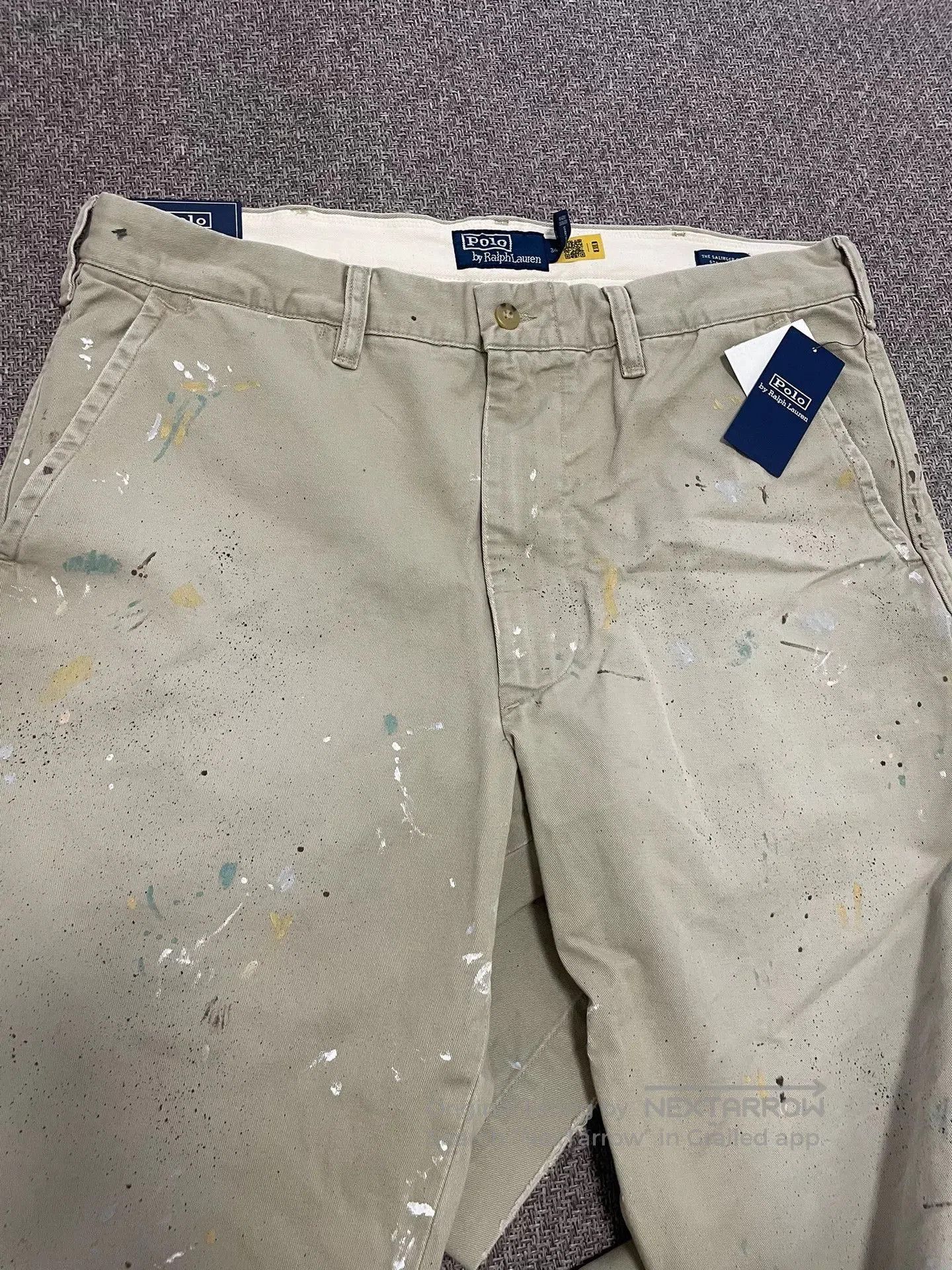 Polo Ralph Lauren Polo Ralph Lauren Patchwork Distressed Pants. Size US 34 / EU 50 - 6 Thumbnail