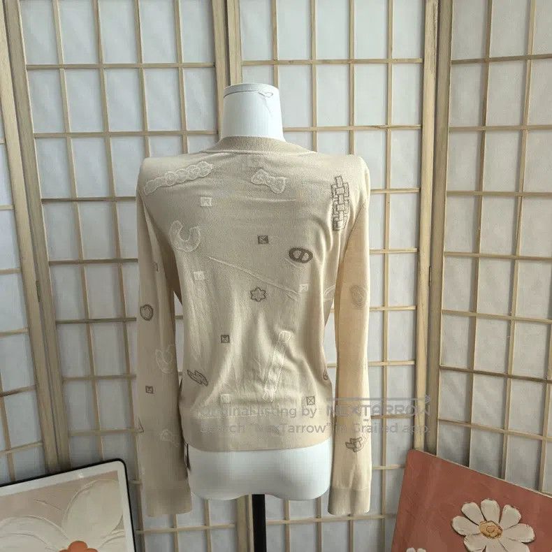 Hermes Hermes Oatmeal Sweater Size XS / US 0-2 / IT 36-38 - 2 Thumbnail