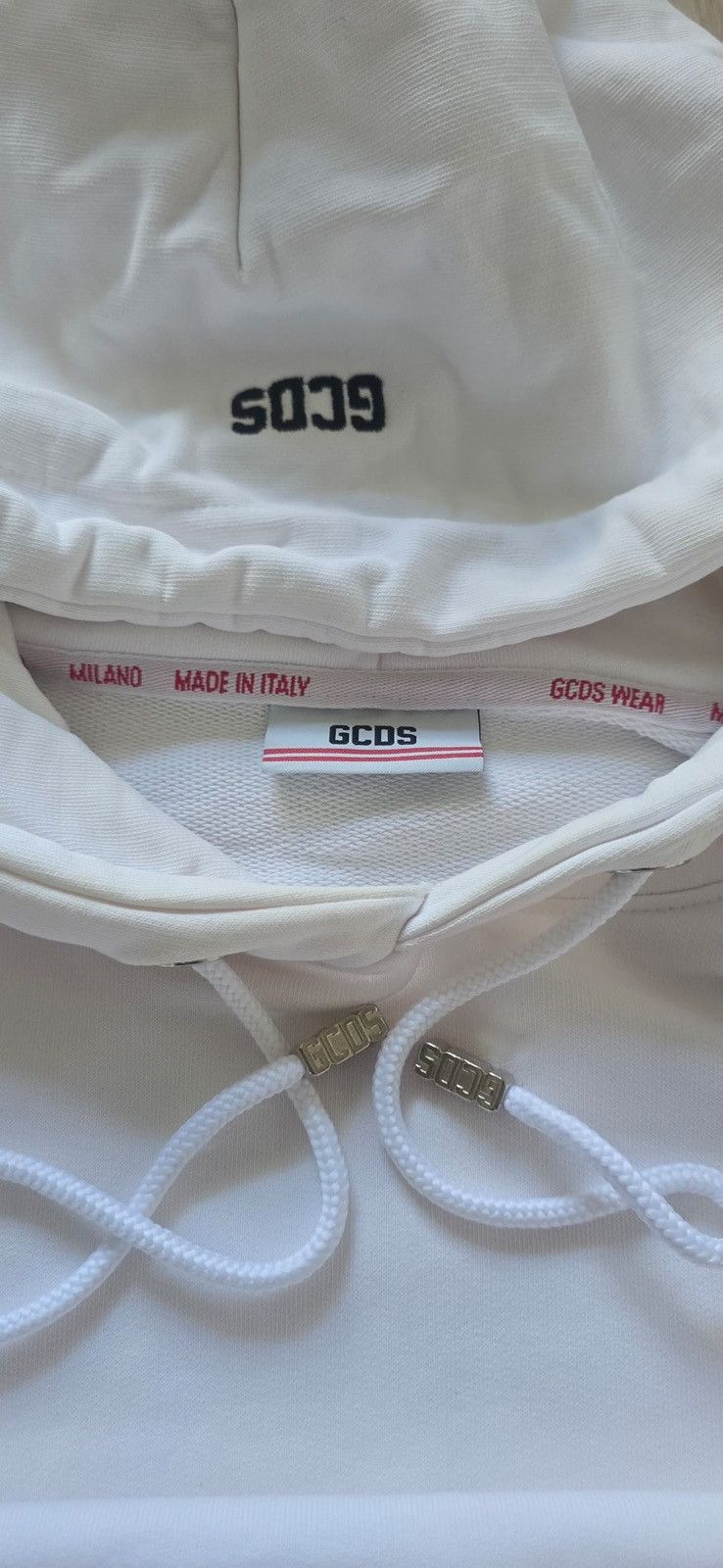 GCDS GCDS Logo Print Hoodie Size US M / EU 48-50 / 2 - 3 Thumbnail