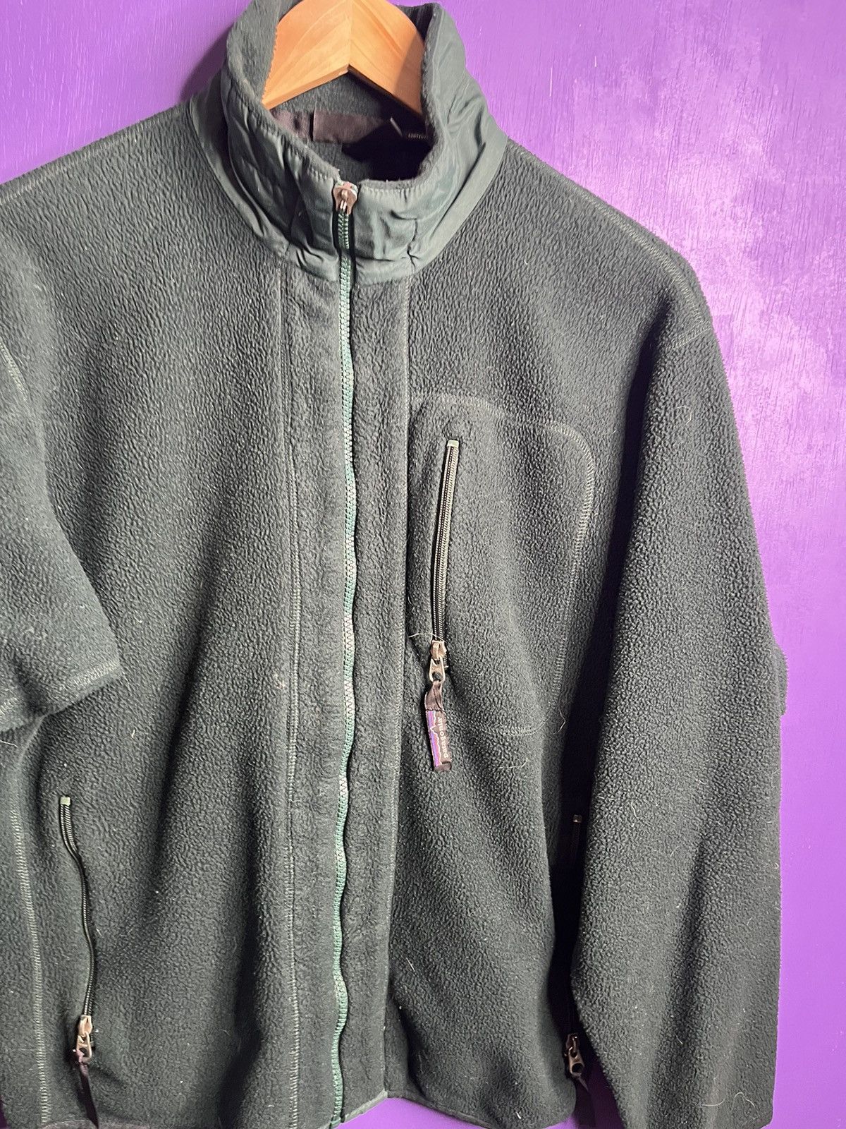 Patagonia × Vintage Vintage 90s Patagonia chest pocket fleece jacket Size US M / EU 48-50 / 2 - 3 Thumbnail