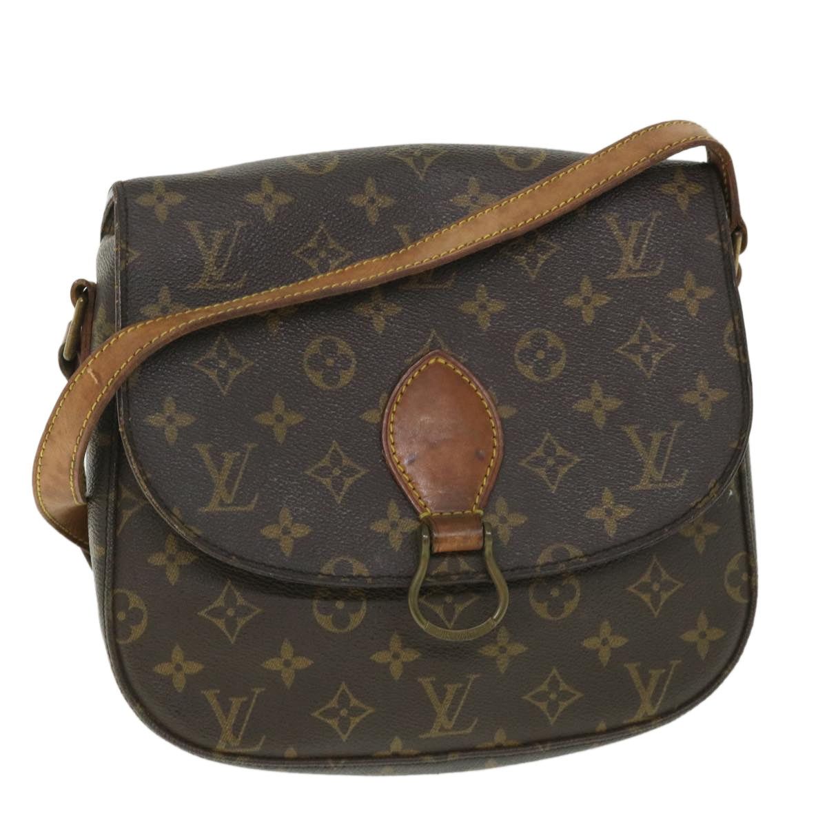 Louis Vuitton LOUIS VUITTON Monogram Saint Cloud GM Shoulder Bag M51242 Size ONE SIZE - 1 Thumbnail