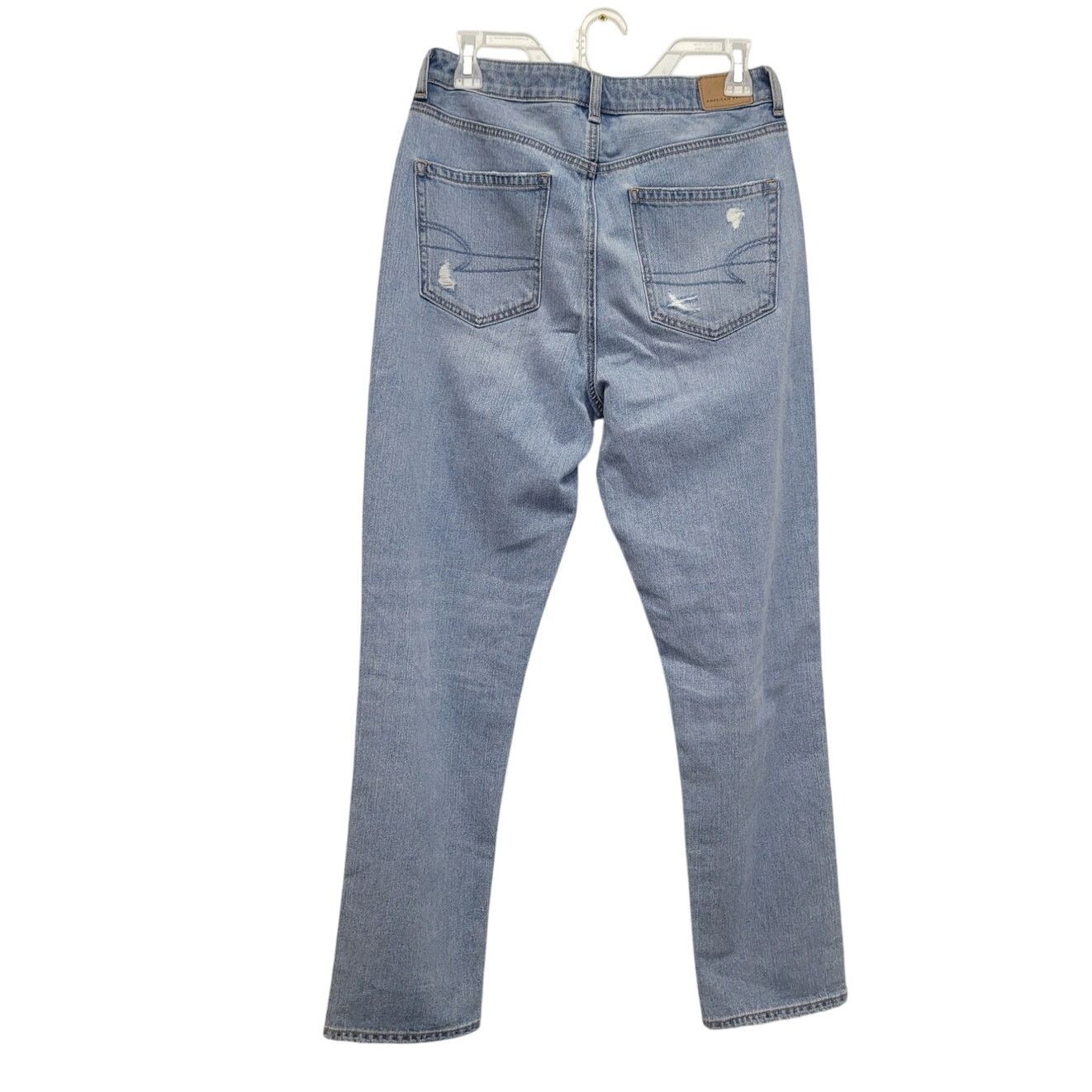 American Eagle Outfitters New American Eagle Size 00 Regular Mom Jean Denim Blue Jeans Size 24" / US 00 / IT 34 - 3 Thumbnail