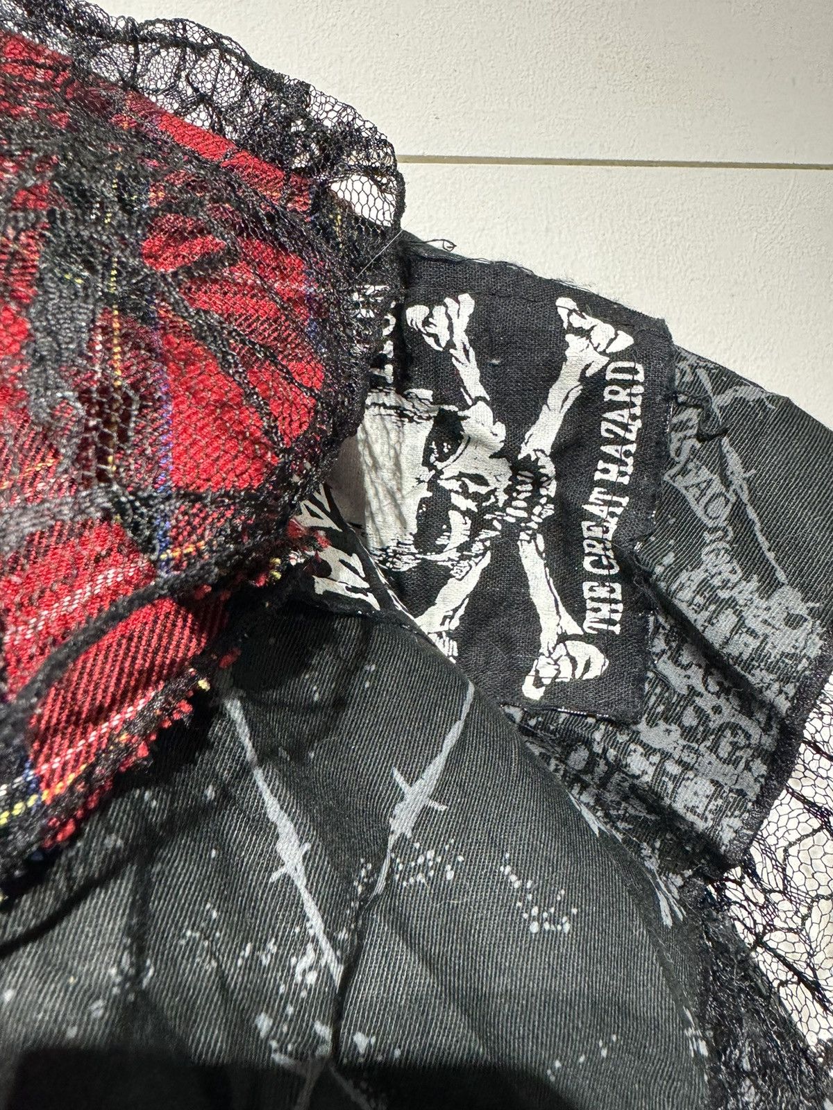 Hysteric Glamour × Vintage MAD PUNKS SKULL SKIRT Size 32" / US 10 / IT 46 - 7 Thumbnail