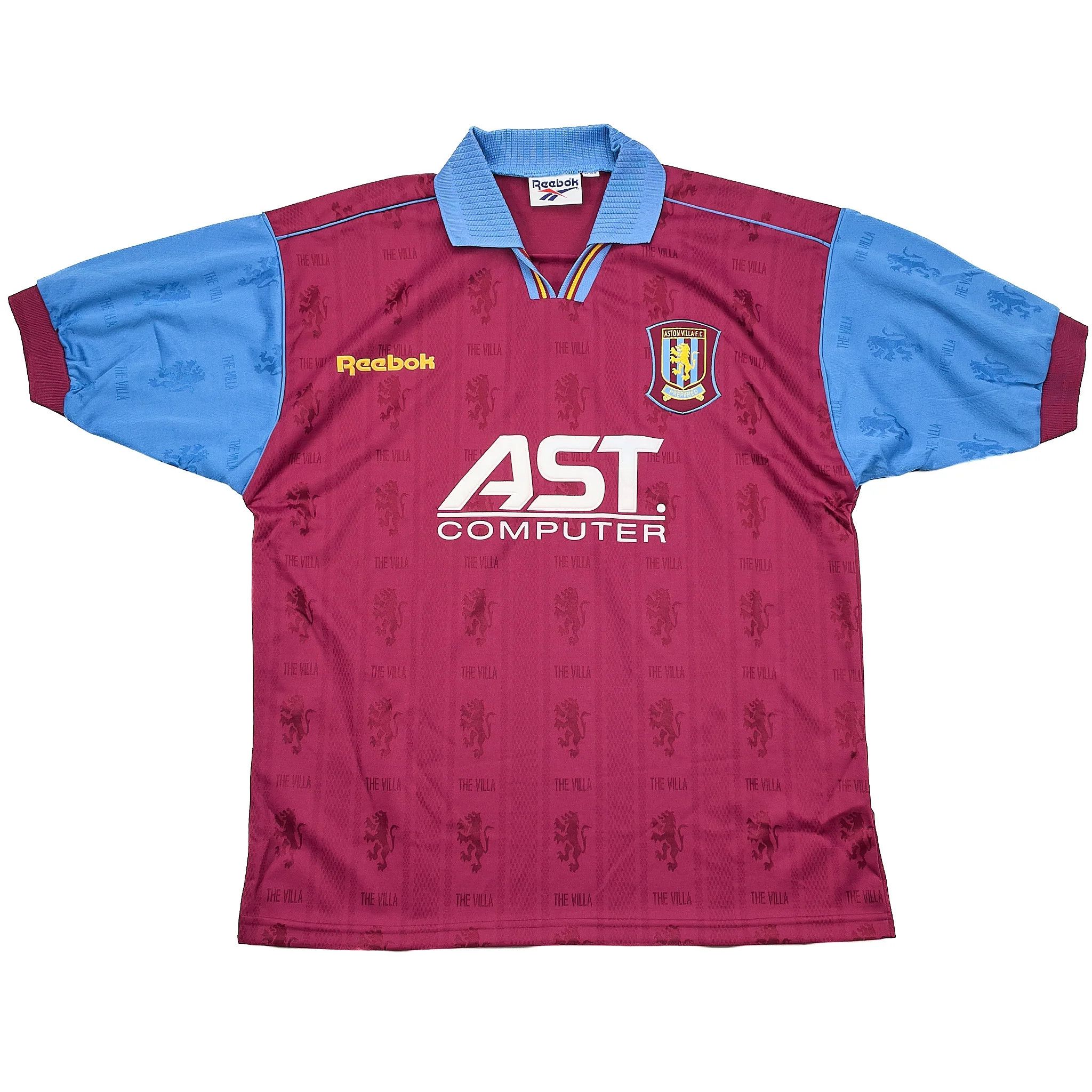 Other 1995/97 Aston Villa *Mint* Home Jersey Size US L / EU 52-54 / 3 - 1 Thumbnail