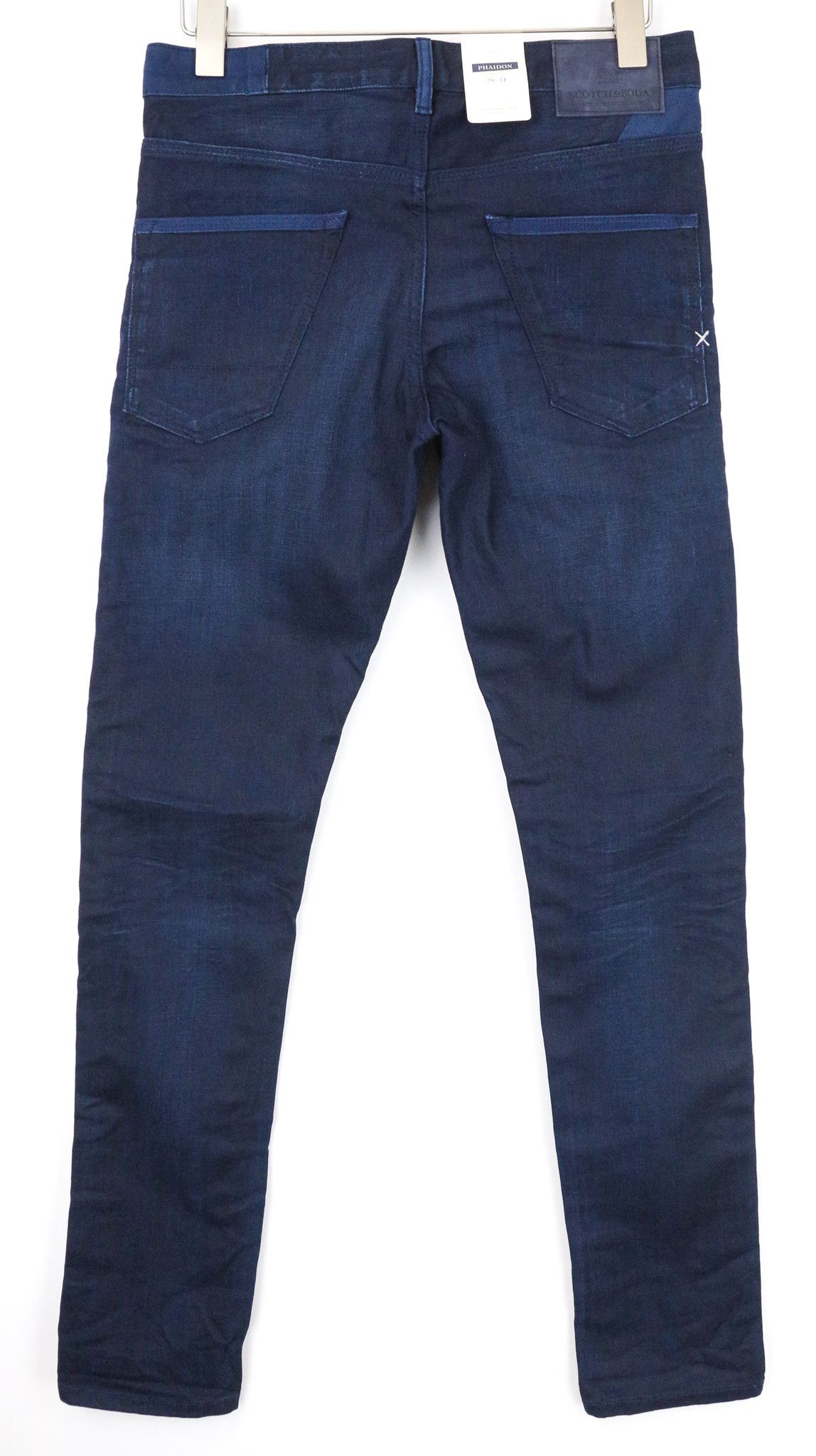 Scotch & Soda PHAIDON W29/L34 Slim Dark Blue Stretch Jeans 74061 Size US 29 - 2 Thumbnail