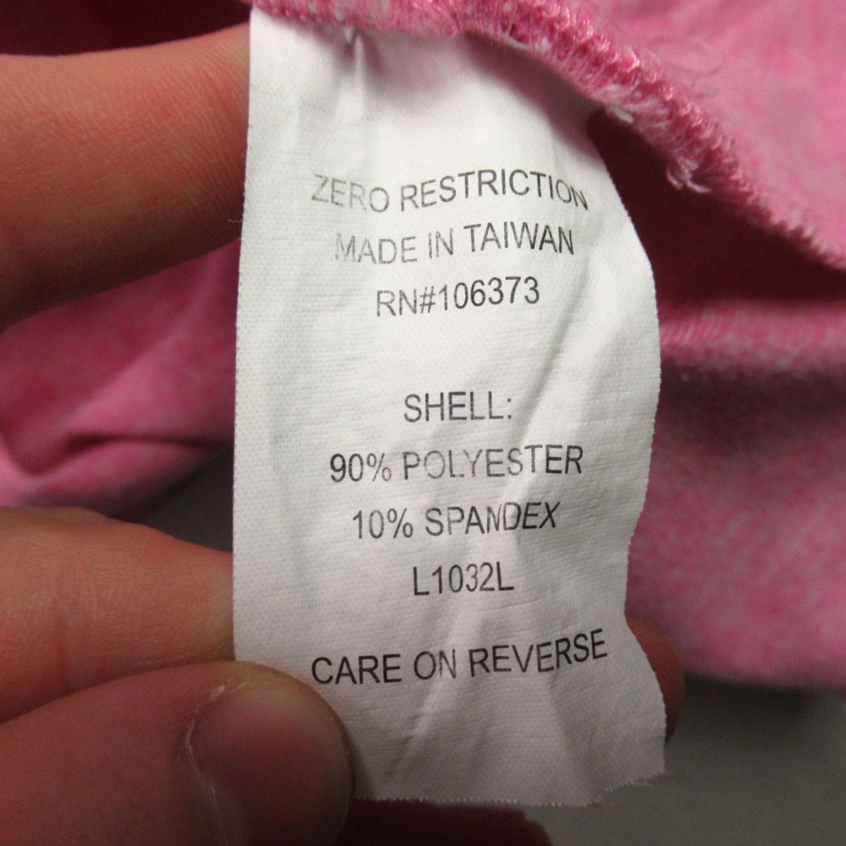 Vintage Zero Restriction Shirt Womens Medium Long Sleeve Outdoor Lightweight Crew Neck Pink Size M / US 6-8 / IT 42-44 - 5 Thumbnail