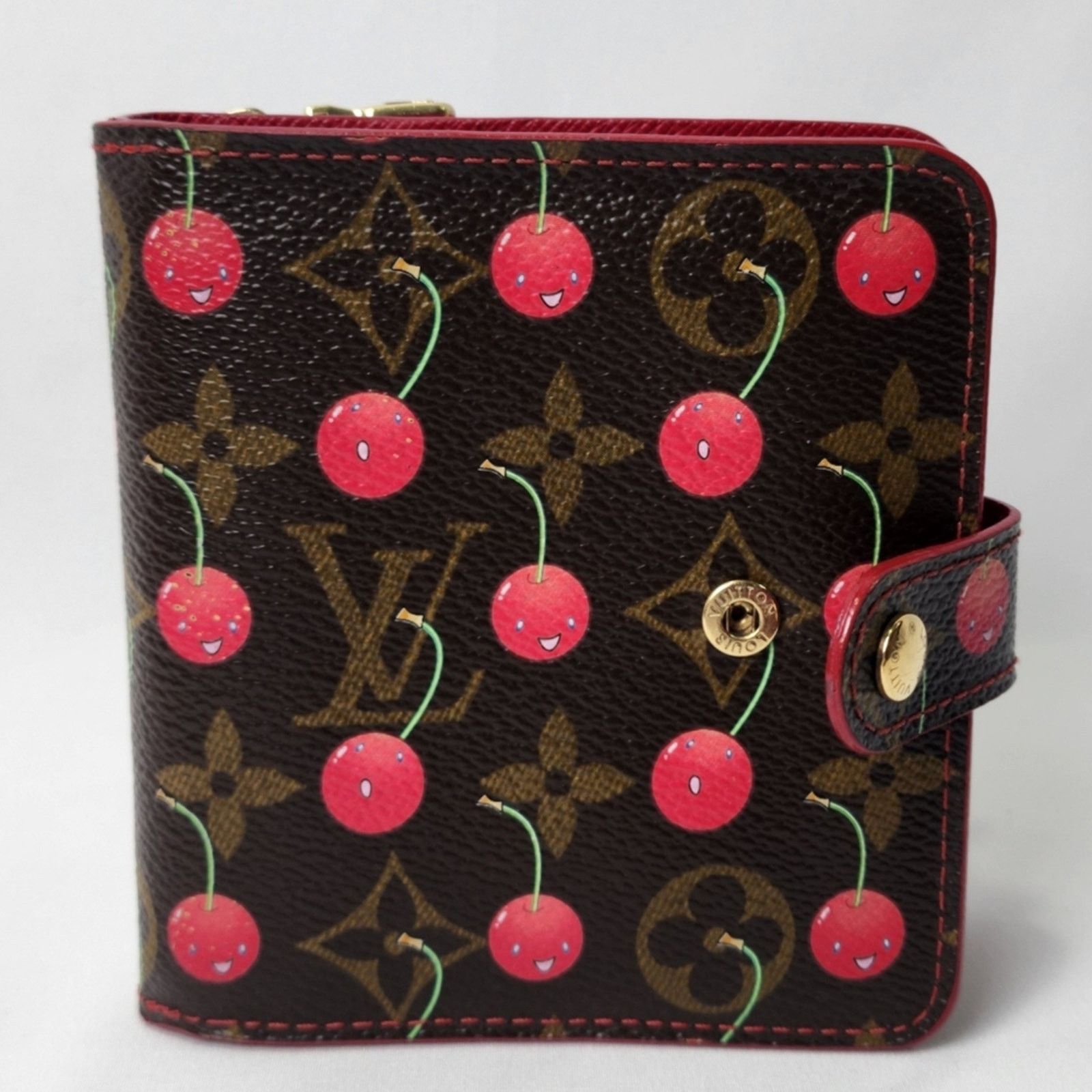 Louis Vuitton Louis Vuitton Limited Edition Murakami Cerises Zippy Wallet Size ONE SIZE - 7 Thumbnail
