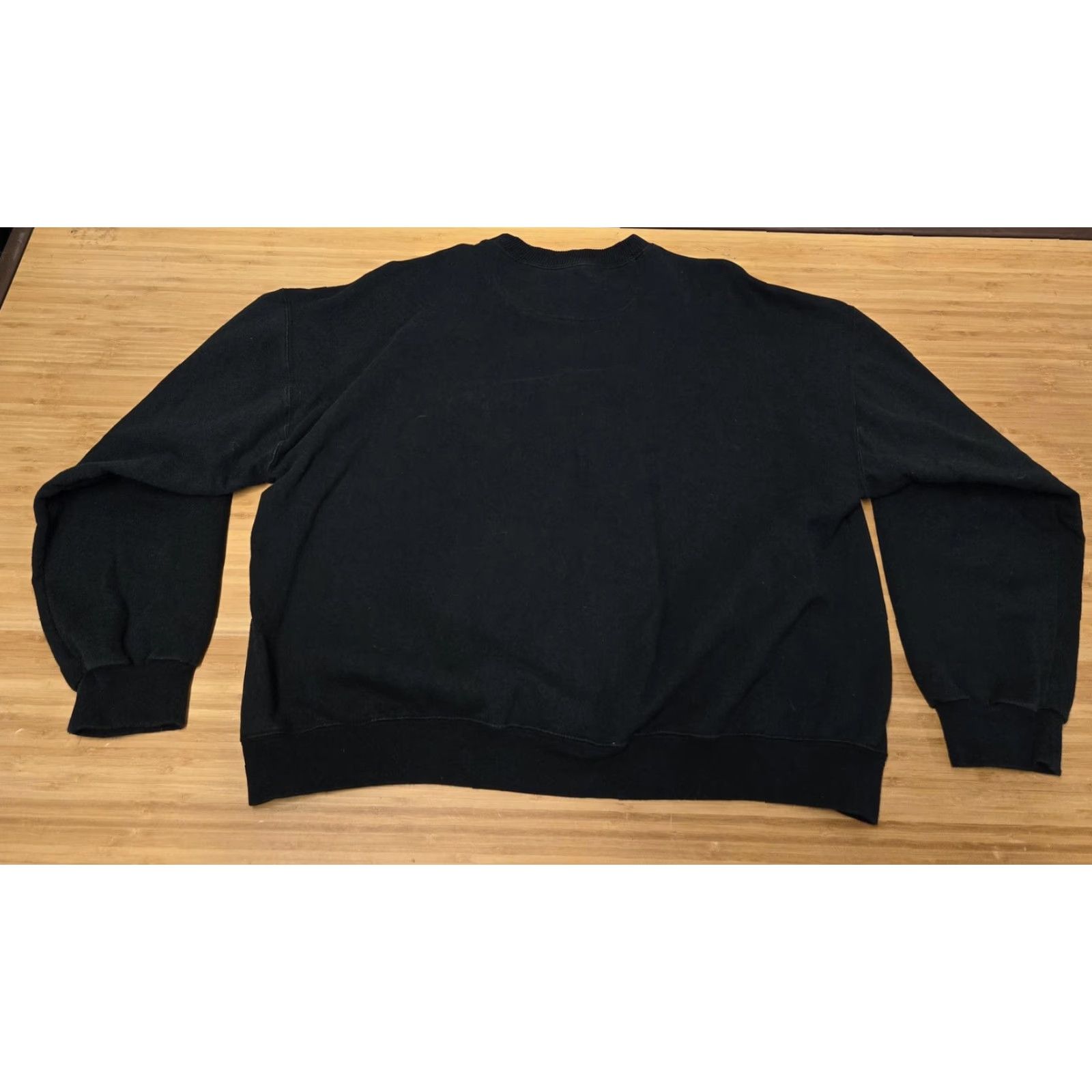 Starter Starter Sweatshirt Pullover Mens XL Black Heavyweight Crewneck V Stitch Pro 80 Logo Embroidered S View Size US XL / EU 56 / 4 - 6 Thumbnail