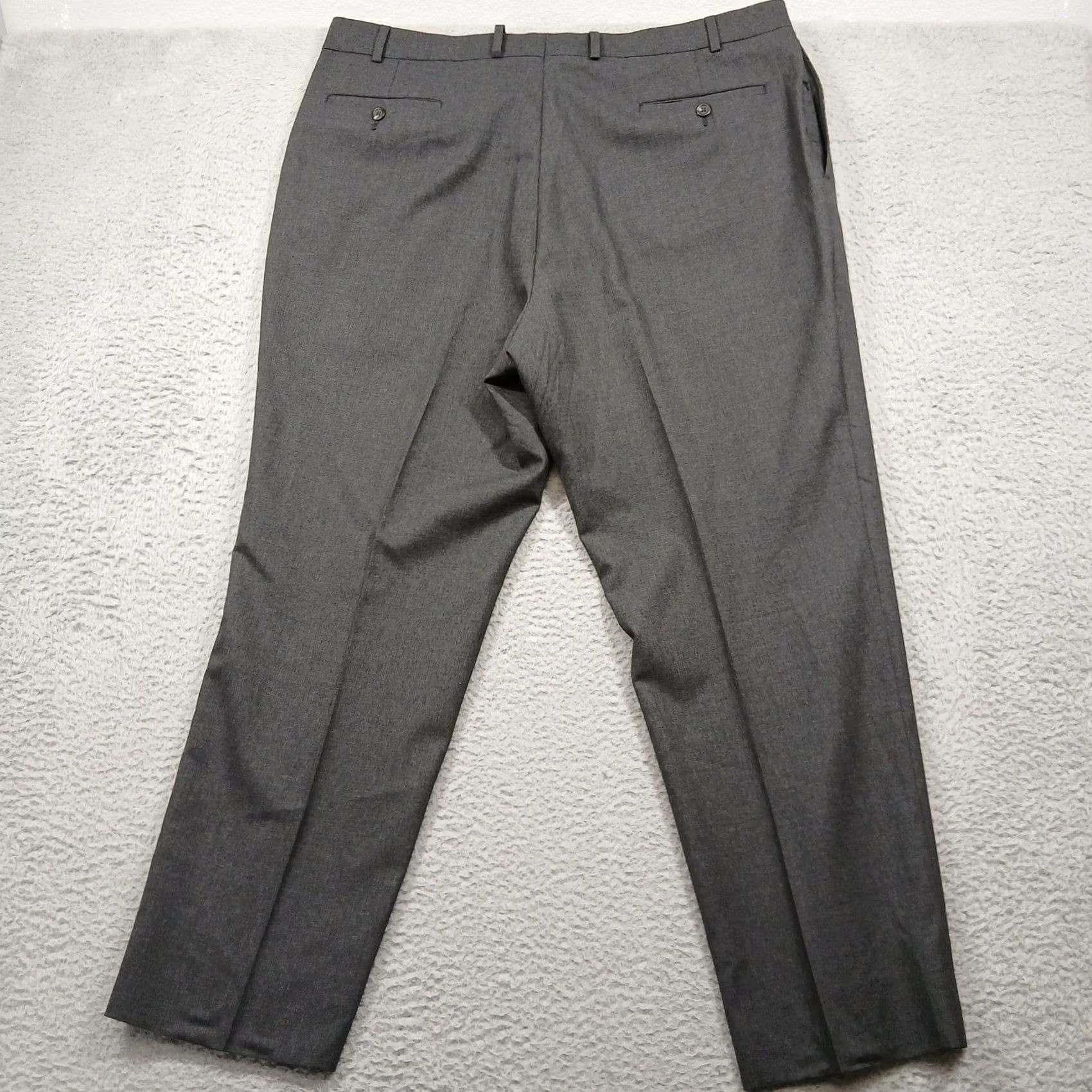 Ralph Lauren Lauren Ralph Lauren Dress Pants Men's 40x30 Grey Flat Front Total Comfort Size US 40 / EU 56 - 3 Thumbnail