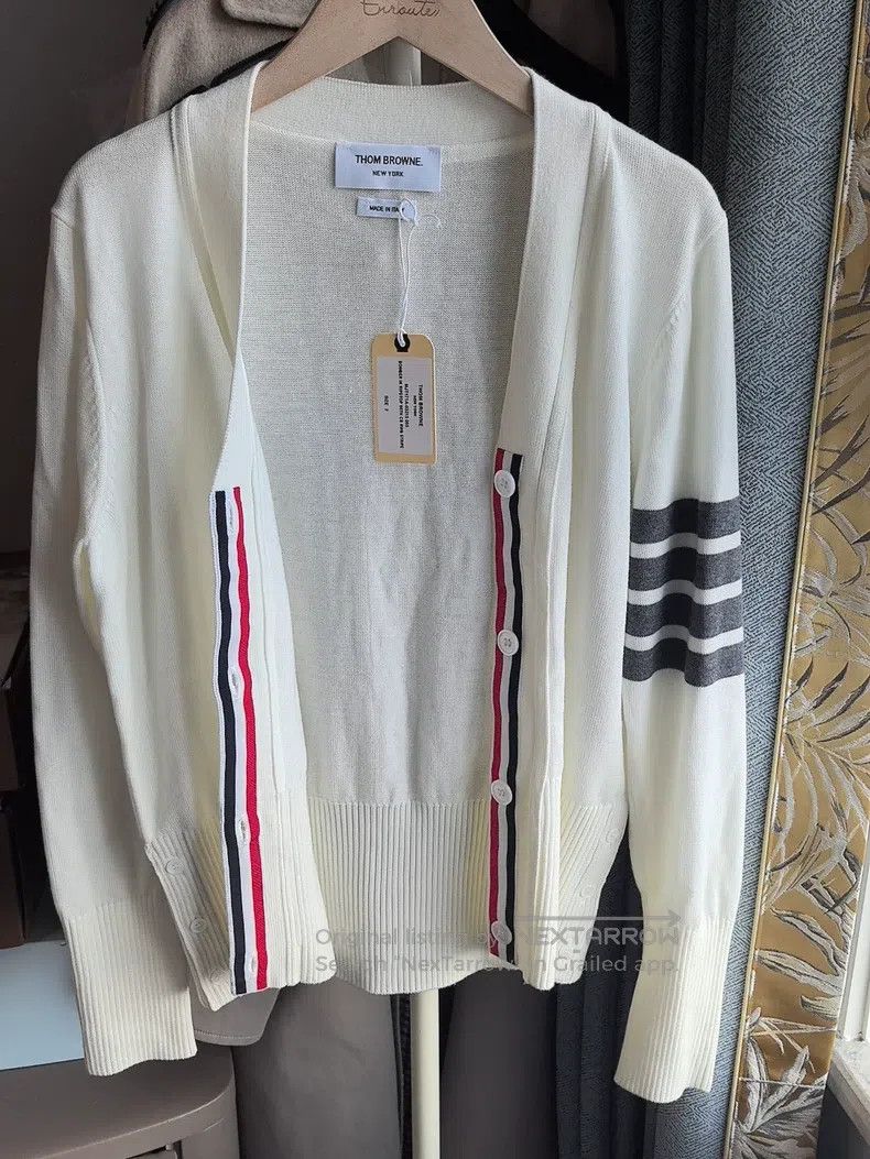 Thom Browne Thom Browne Cotton Knit Open Cardigan Size US M / EU 48-50 / 2 - 2 Thumbnail