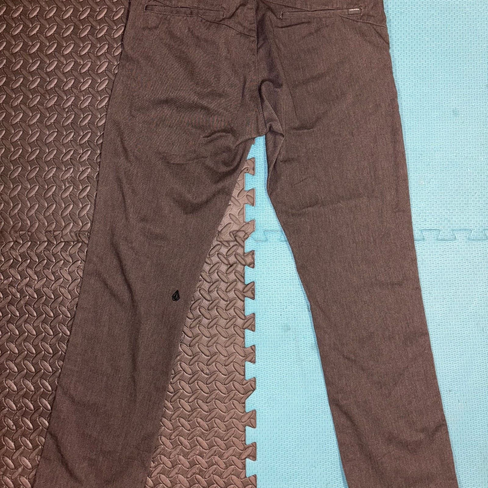 Volcom Volcom Corpo Class Pants Gray Original Flat Front 33 Size US 33 - 3 Thumbnail