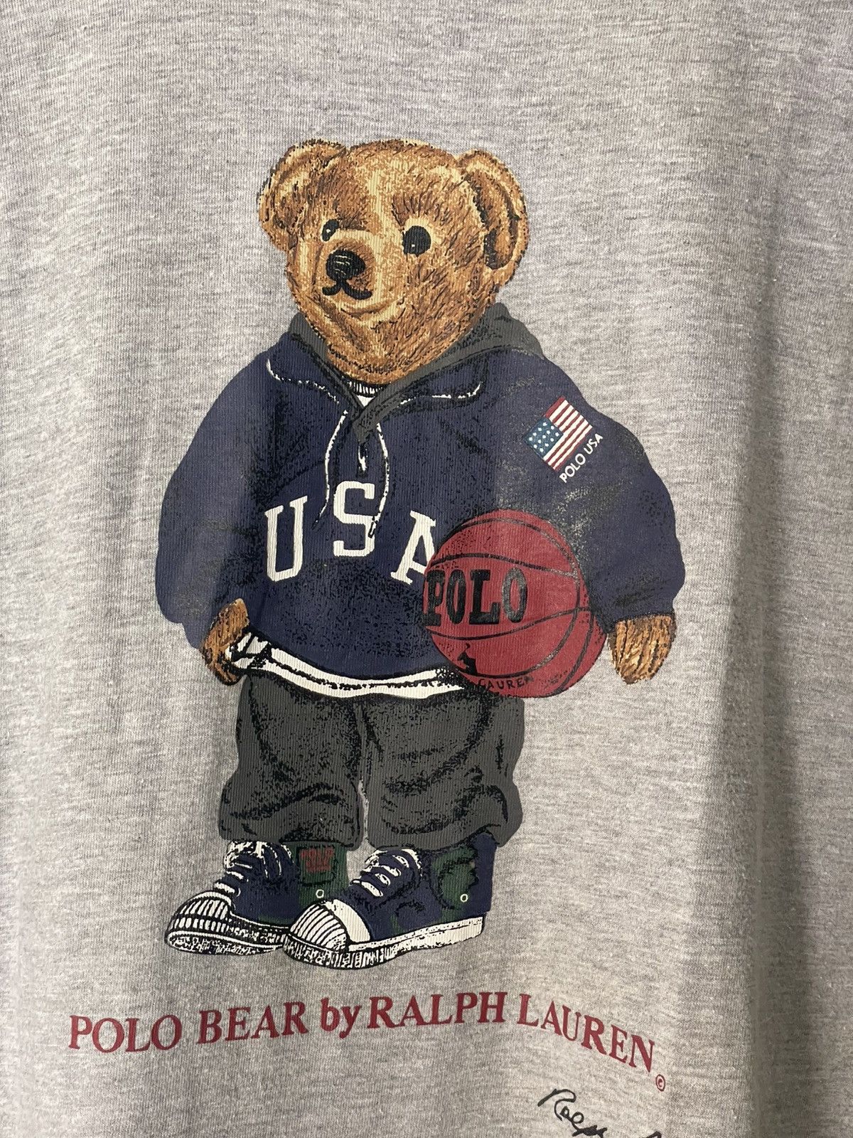 Polo Ralph Lauren × Vintage Polo bear vintage Size US L / EU 52-54 / 3 - 3 Thumbnail