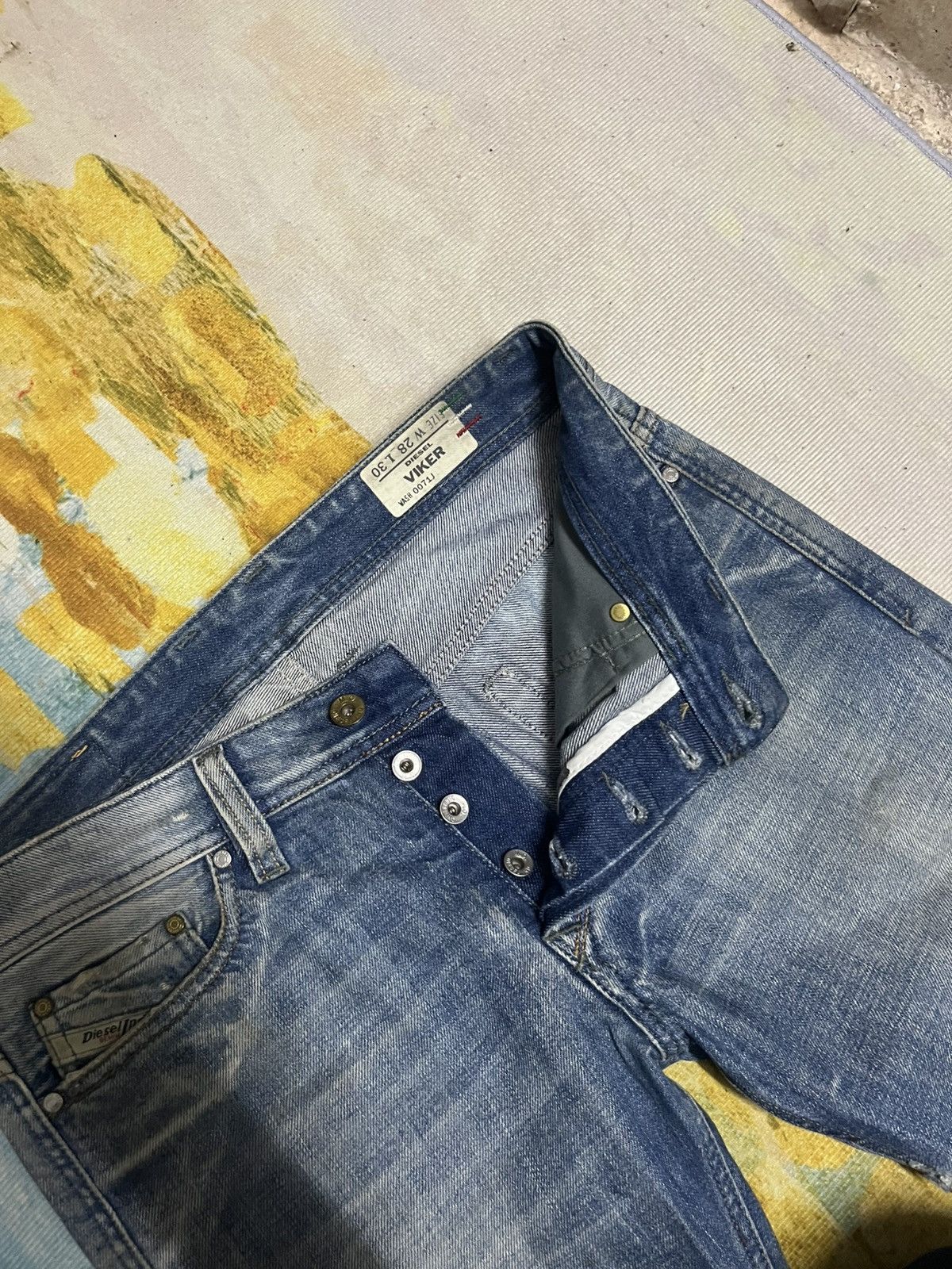 Diesel 💥Grailed Sale💥 Diesel Sukajan Motive Embroidery Jeans Size US 32 / EU 48 - 8 Thumbnail
