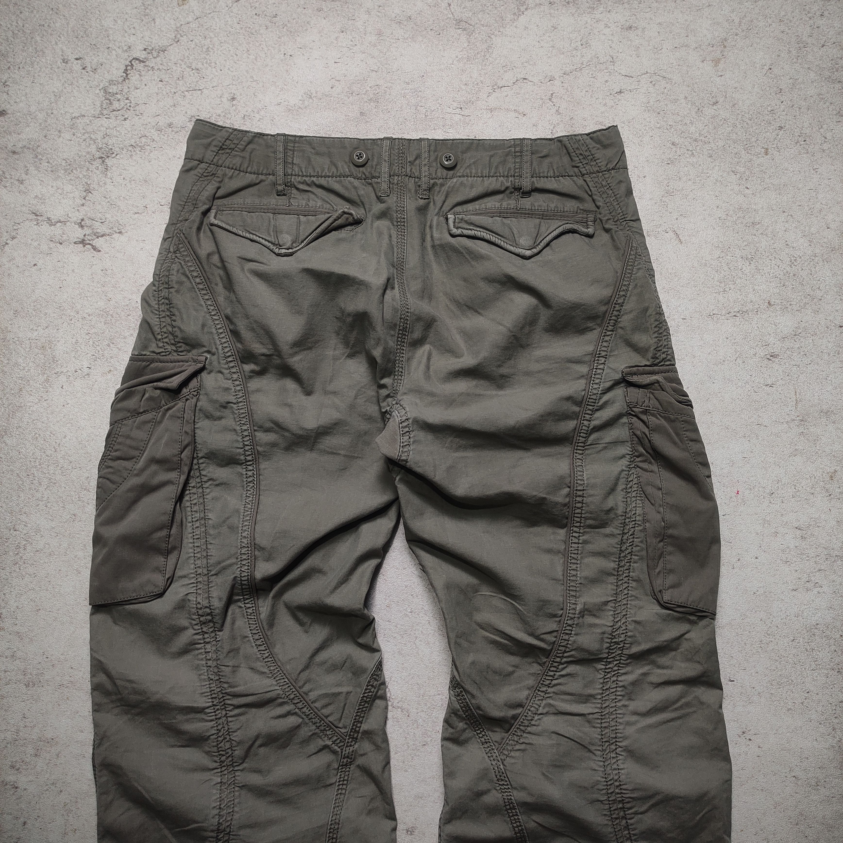 If Six Was Nine × Japanese Brand × Le Grande Bleu (L.G.B.) Goa Cargo Pilots Pants military style Size US 33 - 4 Thumbnail