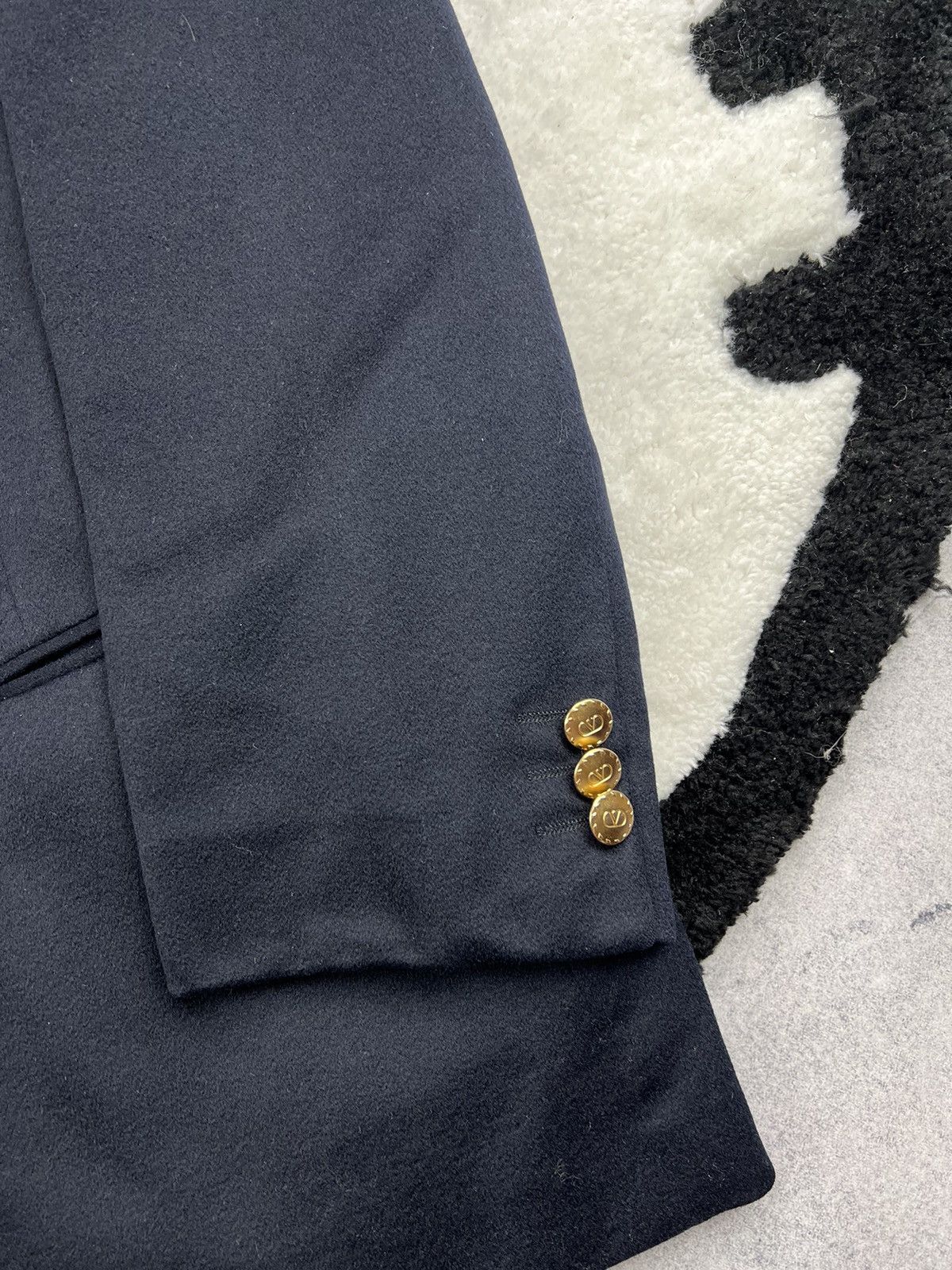 Valentino Valentino Wool Lana Italy Old Money Luxury Buisness Blazer Size 52R - 6 Thumbnail