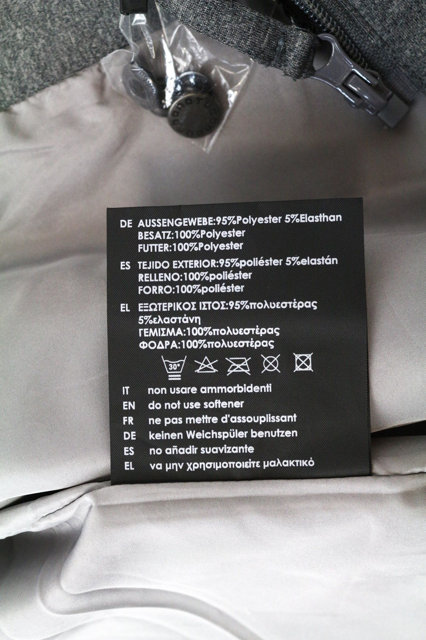 Other WILMA EU44 Grey Waterproof Padded Moto Jacket 75590 Size XXL / US 16-18 / IT 52-54 - 6 Thumbnail
