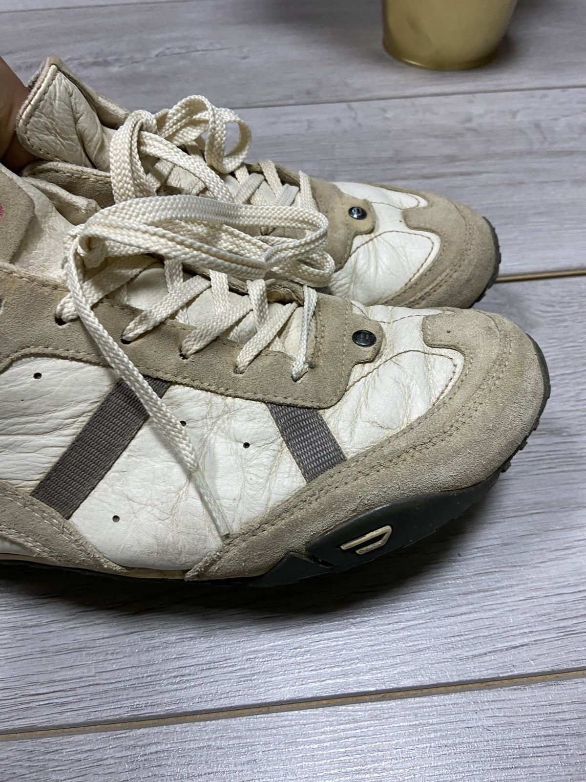 Diesel Diesel vintage Mercer leather sneakers Size US 9 / IT 39 - 10 Thumbnail