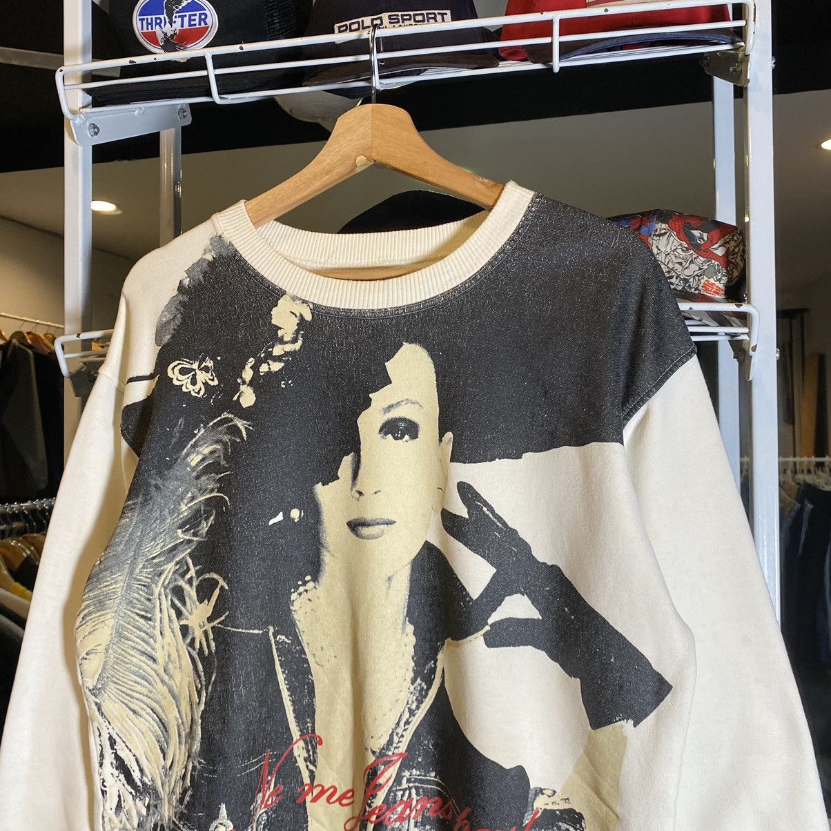 Moschino VINTAGE‼️Moschino Jeans “Ne Me Jeans Pas!” Sweatshirt Size US L / EU 52-54 / 3 - 3 Thumbnail