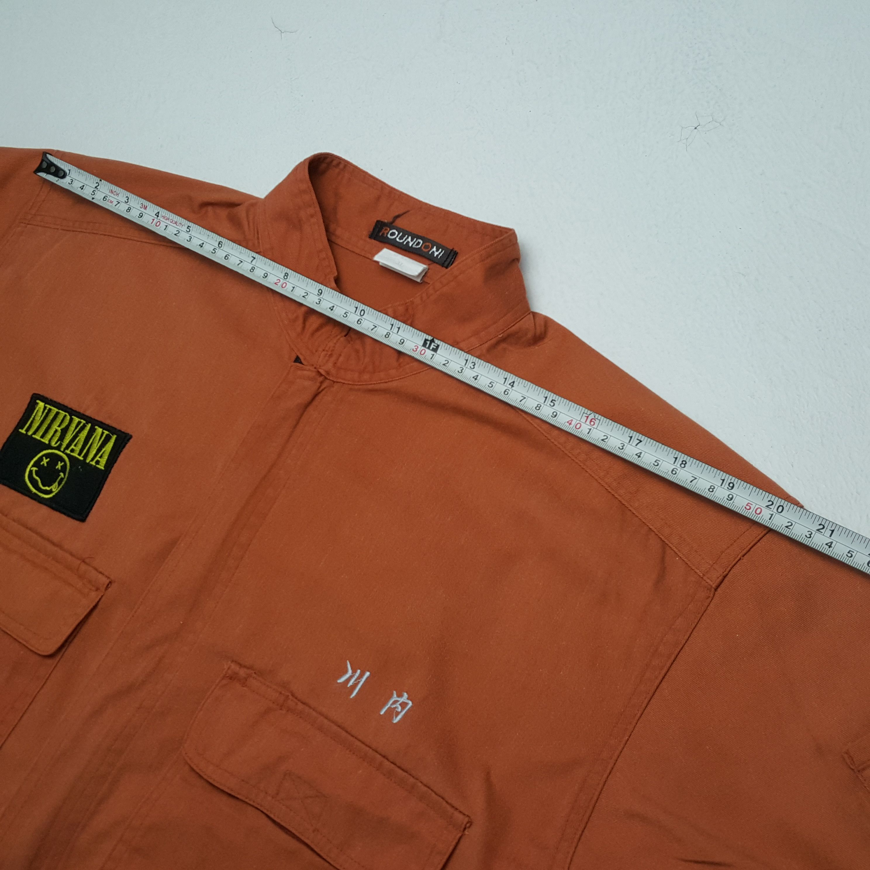 Nirvana × Vintage NIRVANA MICHELIN Workwear Style Coverall Jacket Size US L / EU 52-54 / 3 - 9 Thumbnail