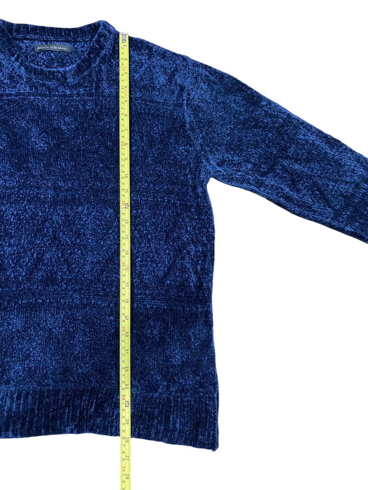 Issey Miyake Knitwear Tete Homme Old Dark Blue Size M / US 6-8 / IT 42-44 - 12 Thumbnail
