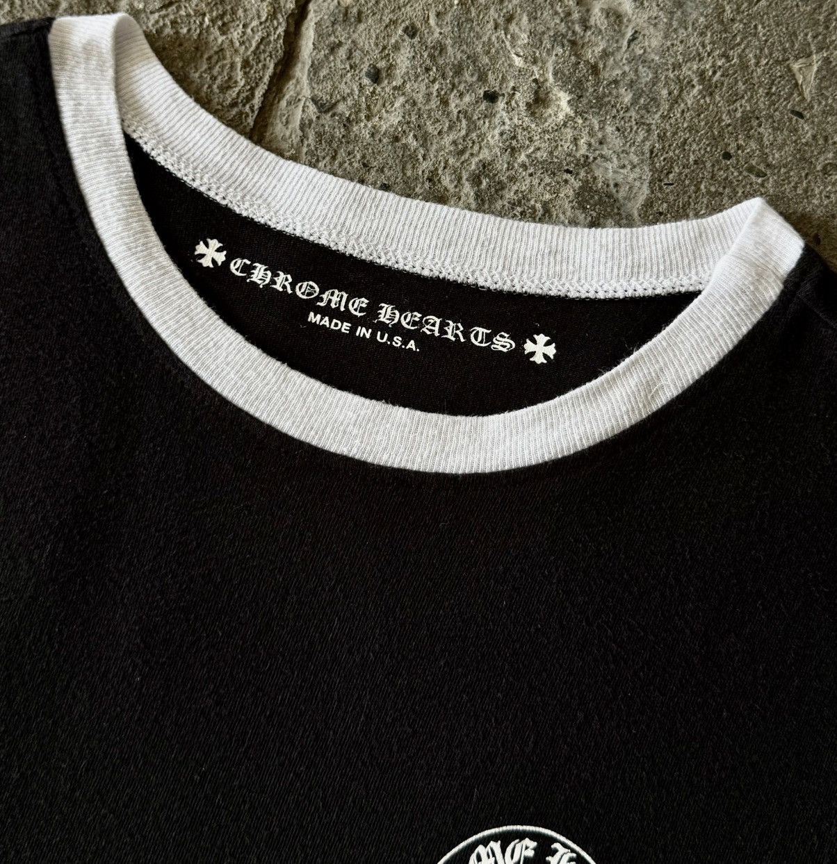 Chrome Hearts Chrome Hearts - Roller Skate - Ringer Tee Size US M / EU 48-50 / 2 - 2 Thumbnail