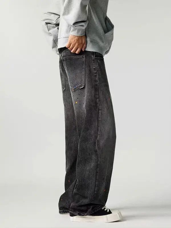 Japanese Brand Vintage street hip-hop graffiti washed and distressed jeans Size US 34 / EU 50 - 4 Thumbnail