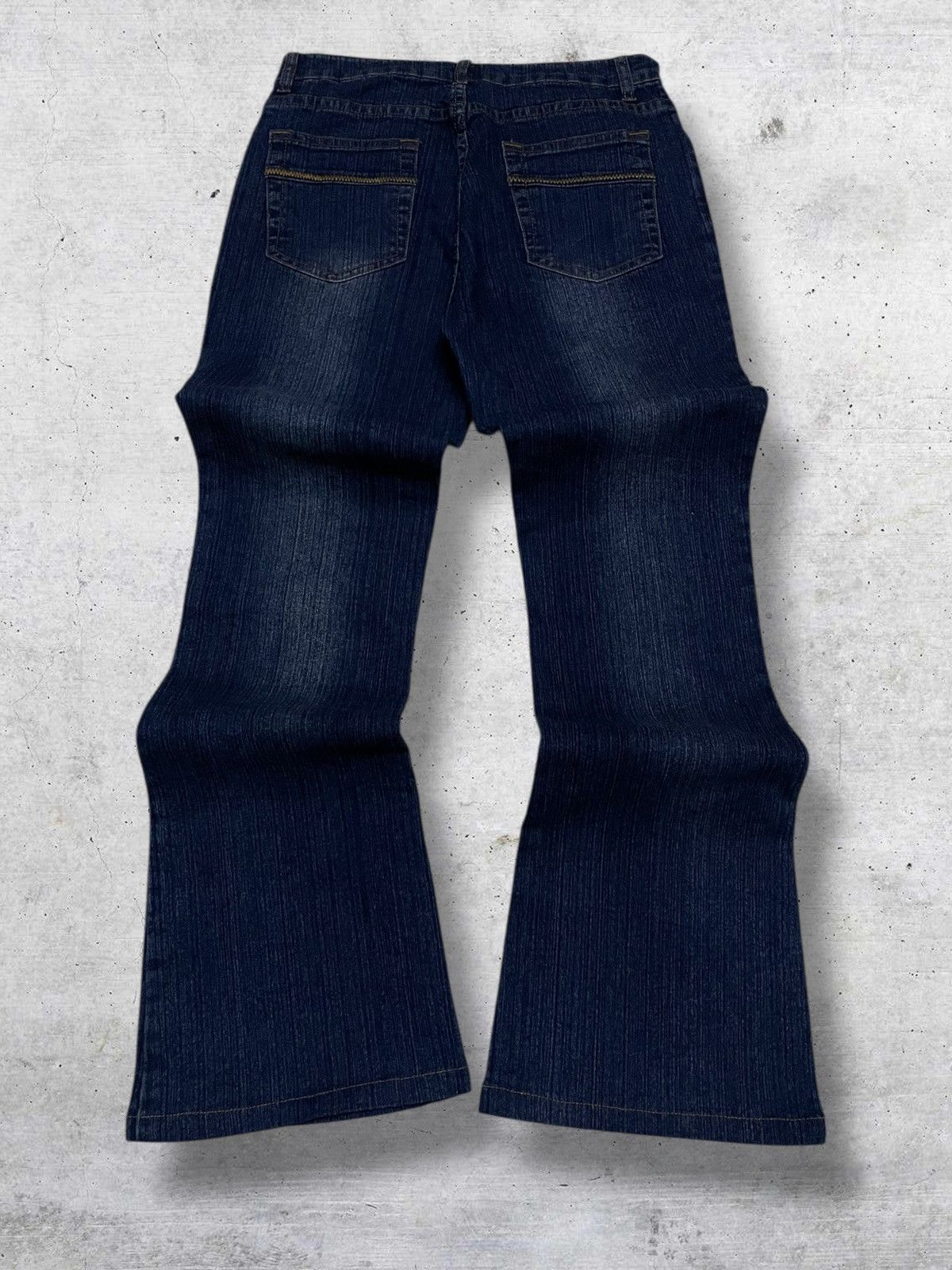 Hysteric Glamour VINTAGE HAPHAZARD JAPAN DESIGNER 90S OG STUDDED FLARED DENIM Size US 26 / EU 42 - 8 Thumbnail