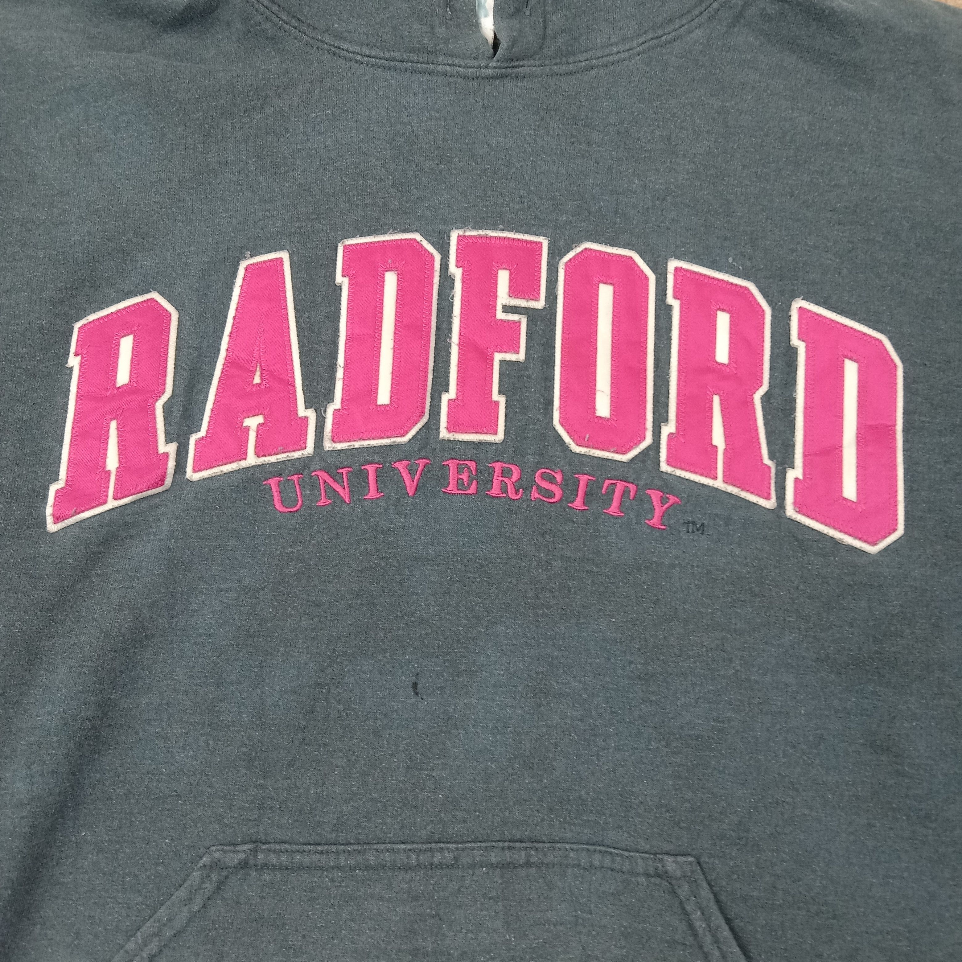 Vintage Radford University Hoodies C261N9 Size US M / EU 48-50 / 2 - 2 Thumbnail