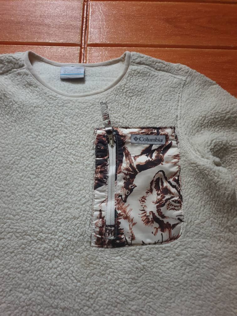 Columbia Columbia wolf pocket design fleece sweater jacket Size S / US 4 / IT 40 - 5 Thumbnail