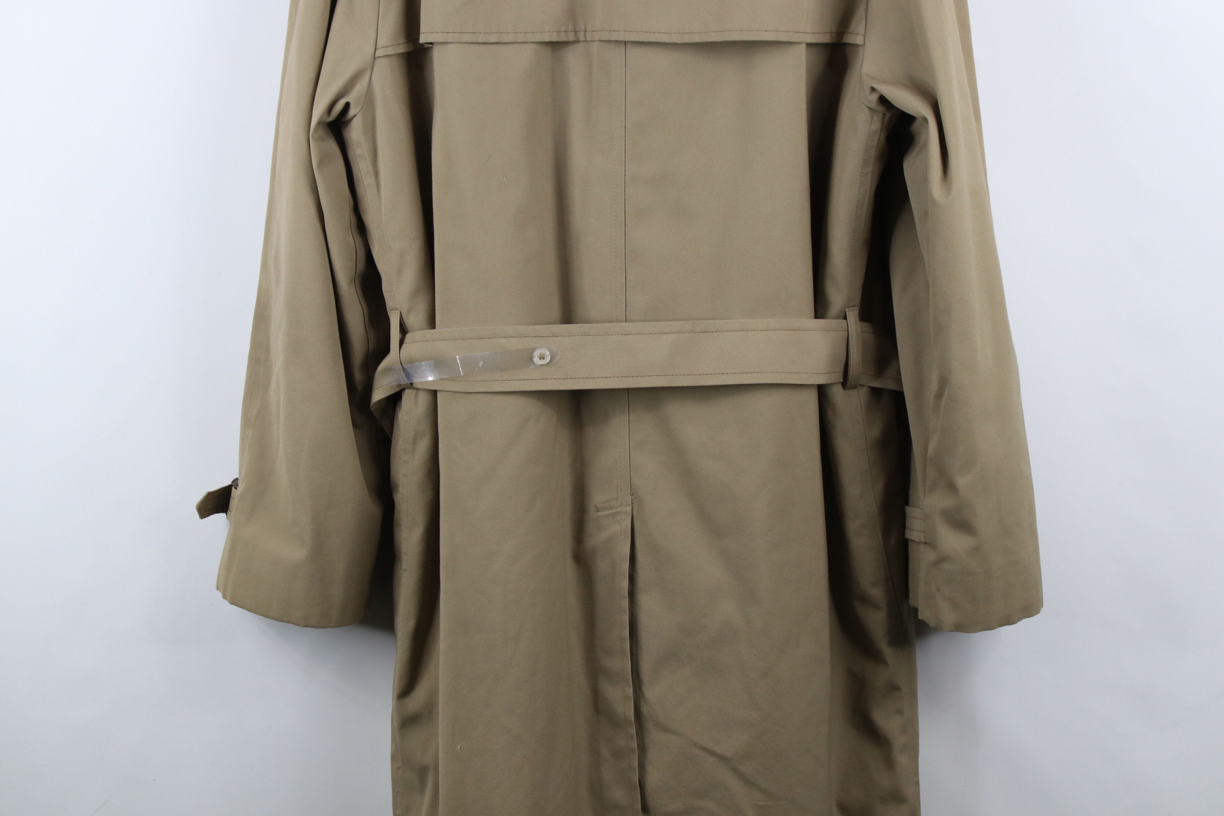Vintage Vintage 70s Streetwear Belted Trench Coat Rain Jacket USA Size US XXL / EU 58 / 5 - 16 Thumbnail