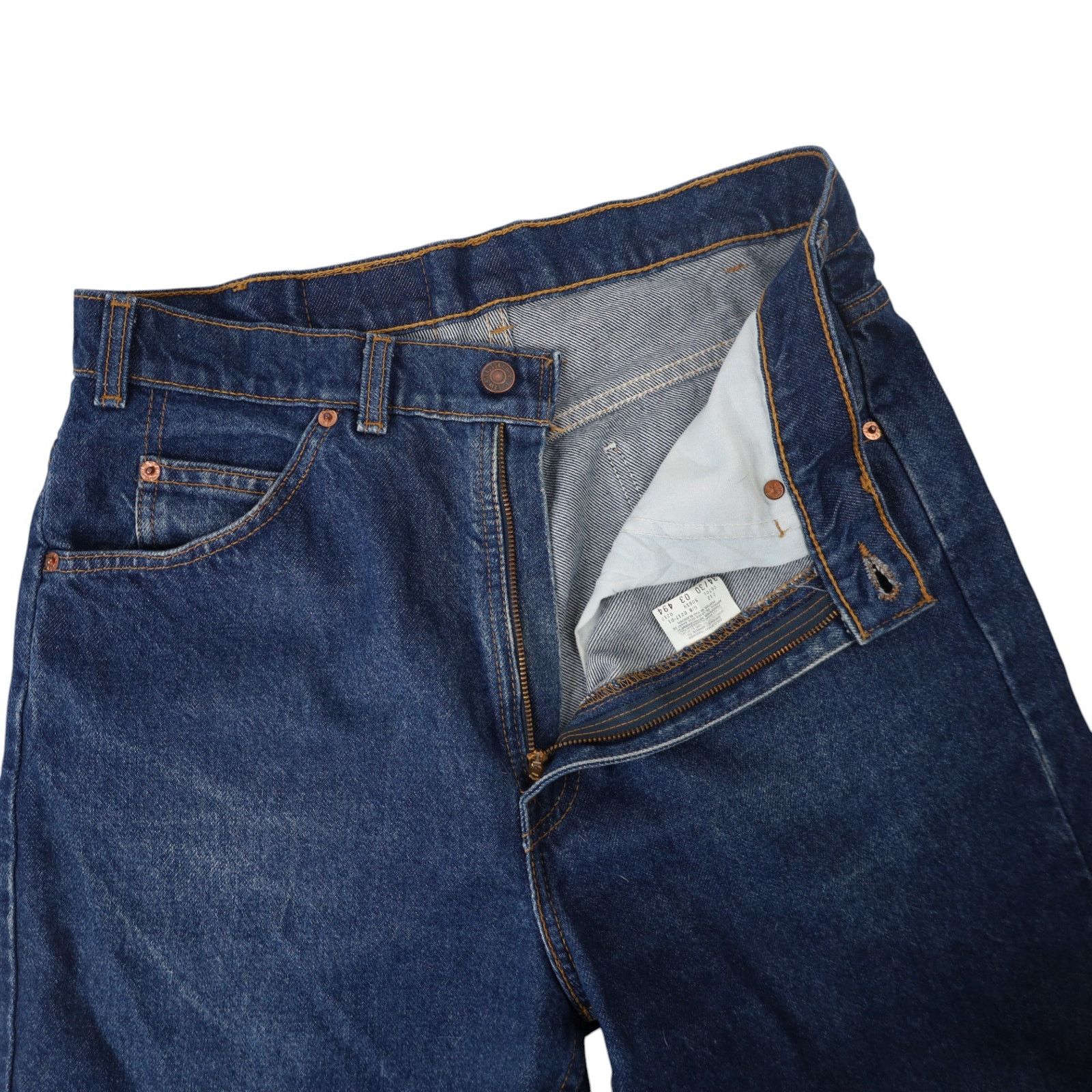 Levi's × Vintage Vintage Levis 619 Orange Tab Straight Leg Denim Jeans Size US 34 / EU 50 - 7 Thumbnail