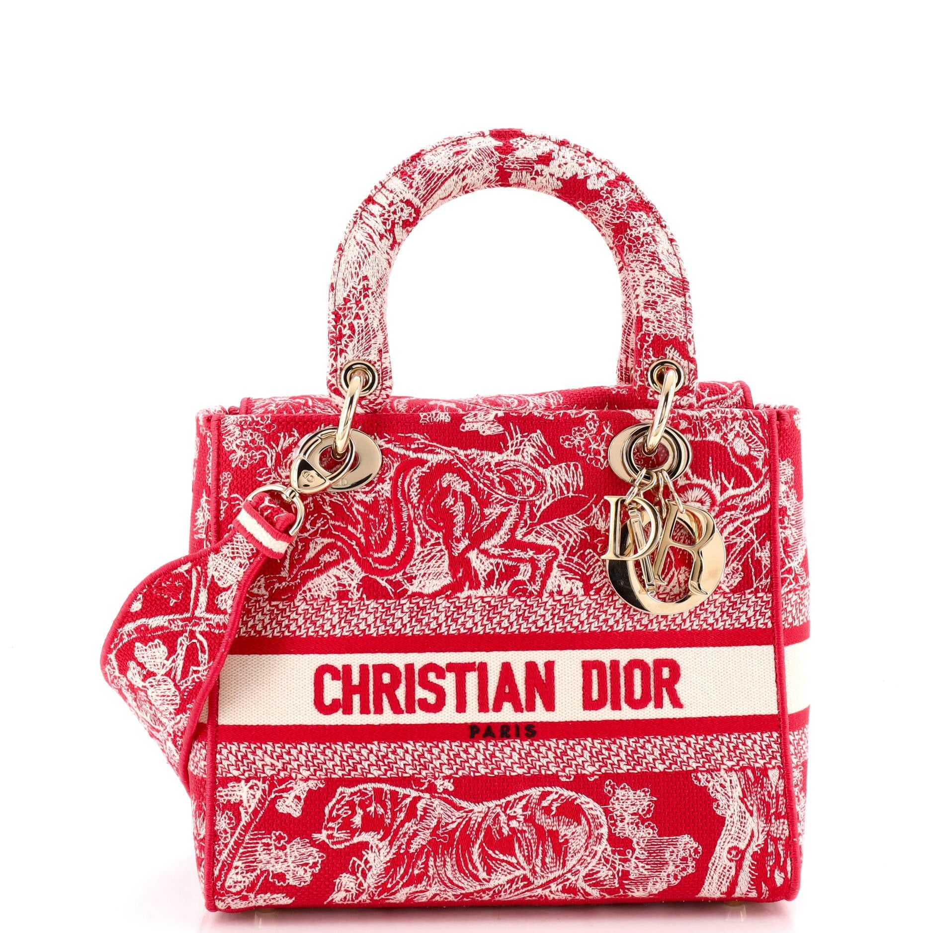 Dior Toile de Jouy Lady D-Lite Bag Size ONE SIZE - 1 Thumbnail