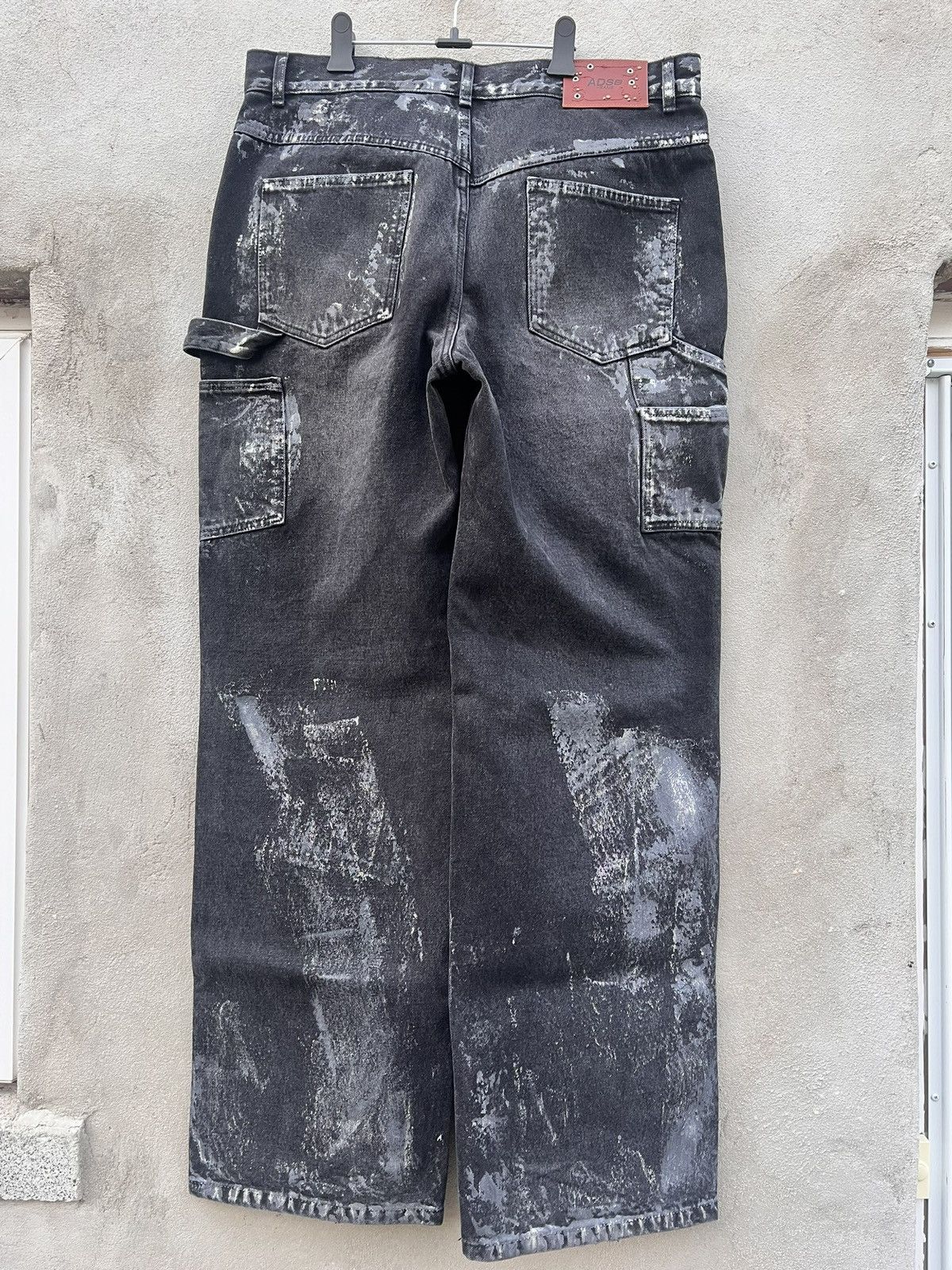 Andersson Bell Andersson Bell Black Coated Carpenter Denim sz34 Size US 34 / EU 50 - 2 Thumbnail