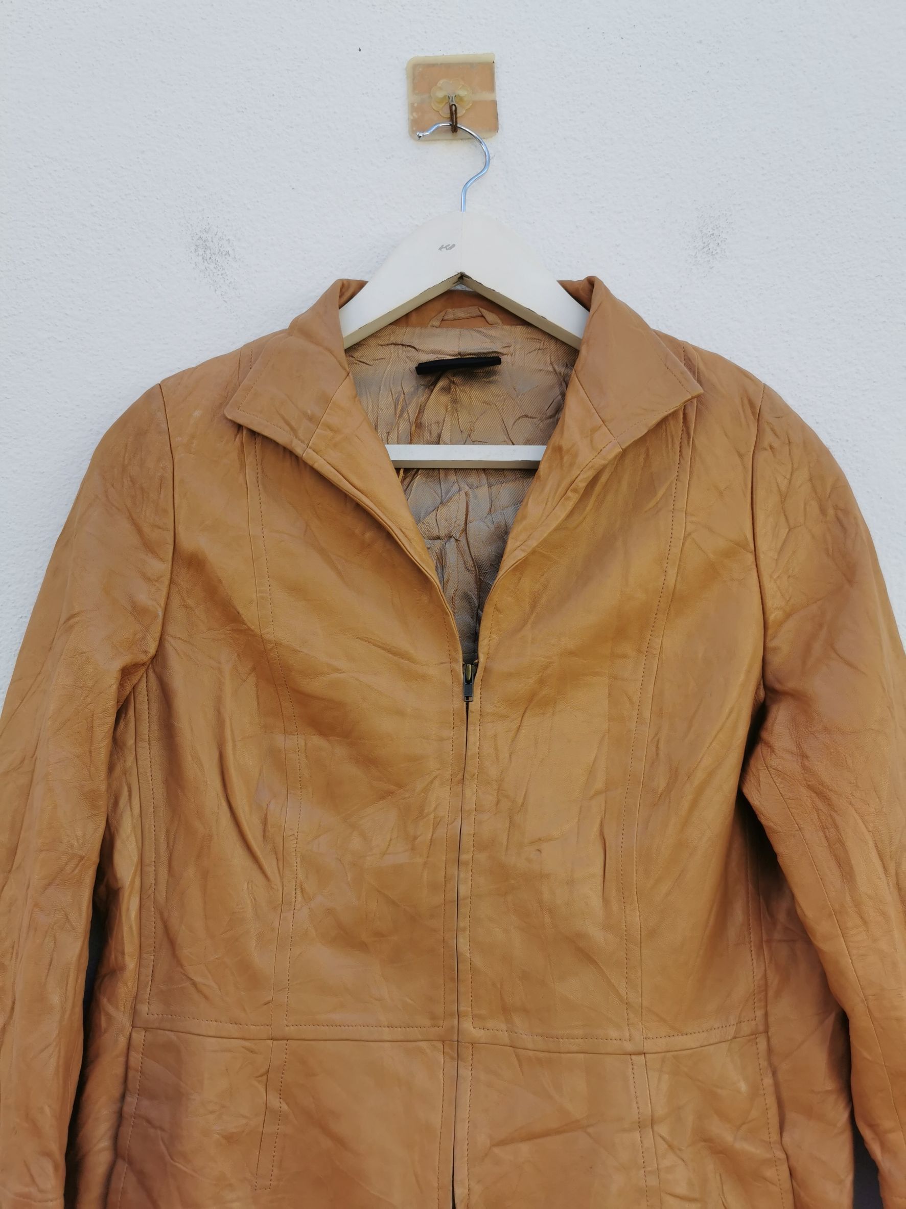 Akris 🔴Akris Leather jacket🔴 Size L / US 10 / IT 46 - 3 Thumbnail