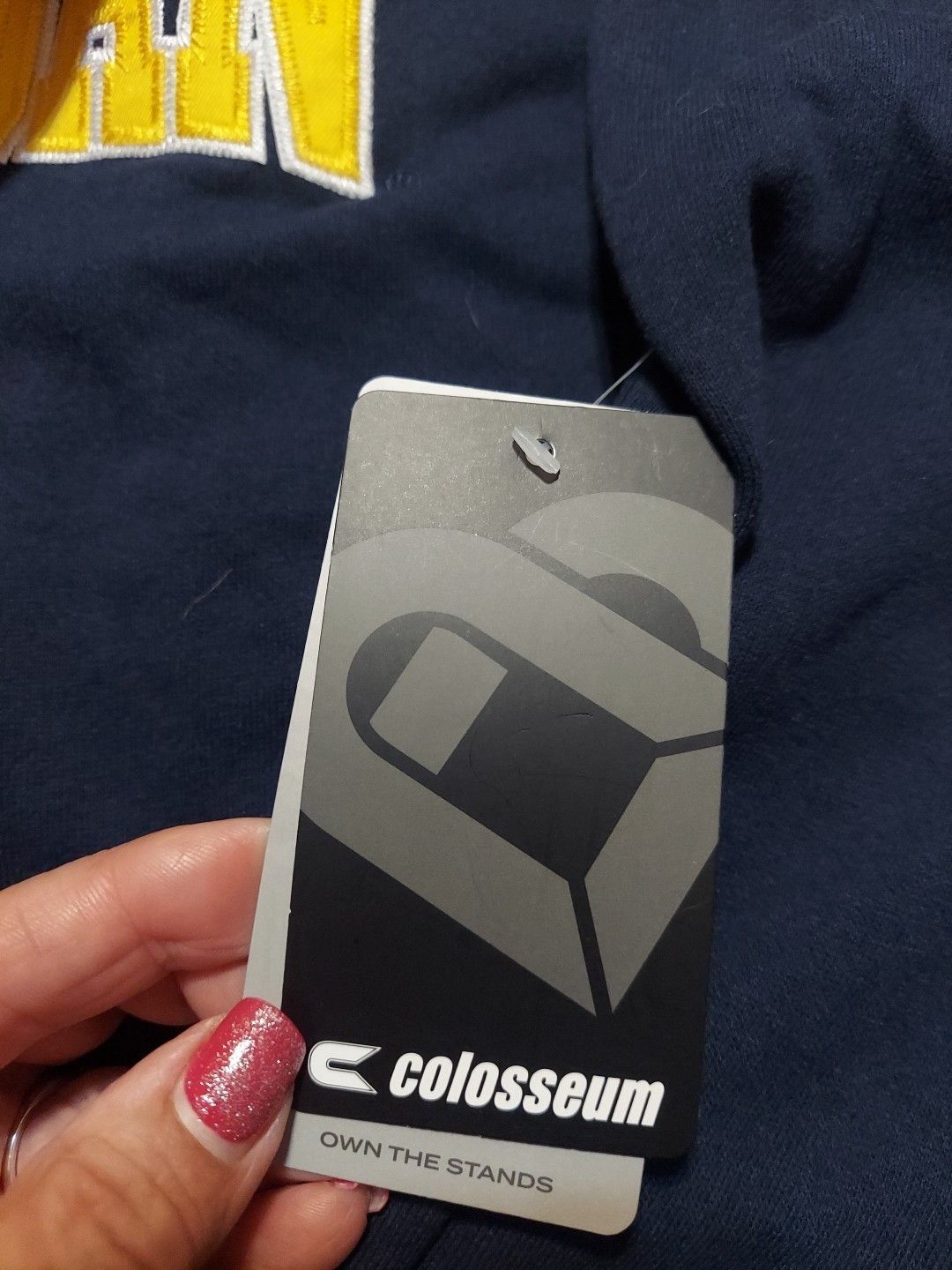 Colosseum Athletics NWT Womens Colosseum University Of Michigan Zip Hoodie NCAA Size L / US 10 / IT 46 - 7 Thumbnail