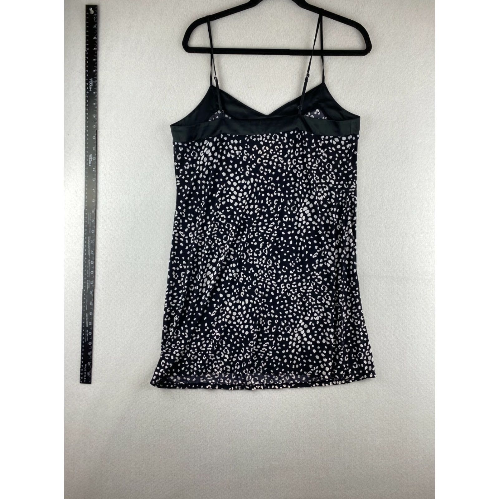 Alfani Alfani Camisole Pajamas Womens Large L Black Stretch Adjustable Sleepwear Shirt Sleeveless Scoop Neck Casual Size ONE SIZE - 6 Thumbnail