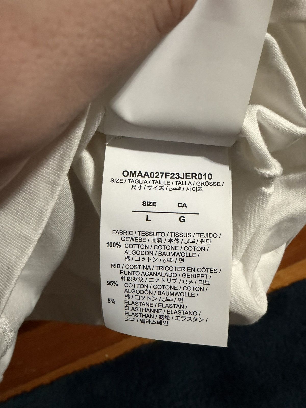 Off-White Off white scratch arrow t shirt Size US L / EU 52-54 / 3 - 8 Thumbnail