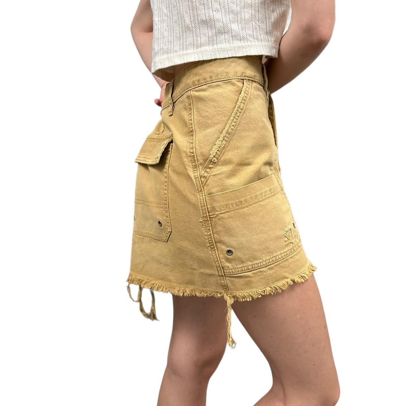 Free People Free people workwear skirt Size 26" / US 2 / IT 38 - 3 Thumbnail