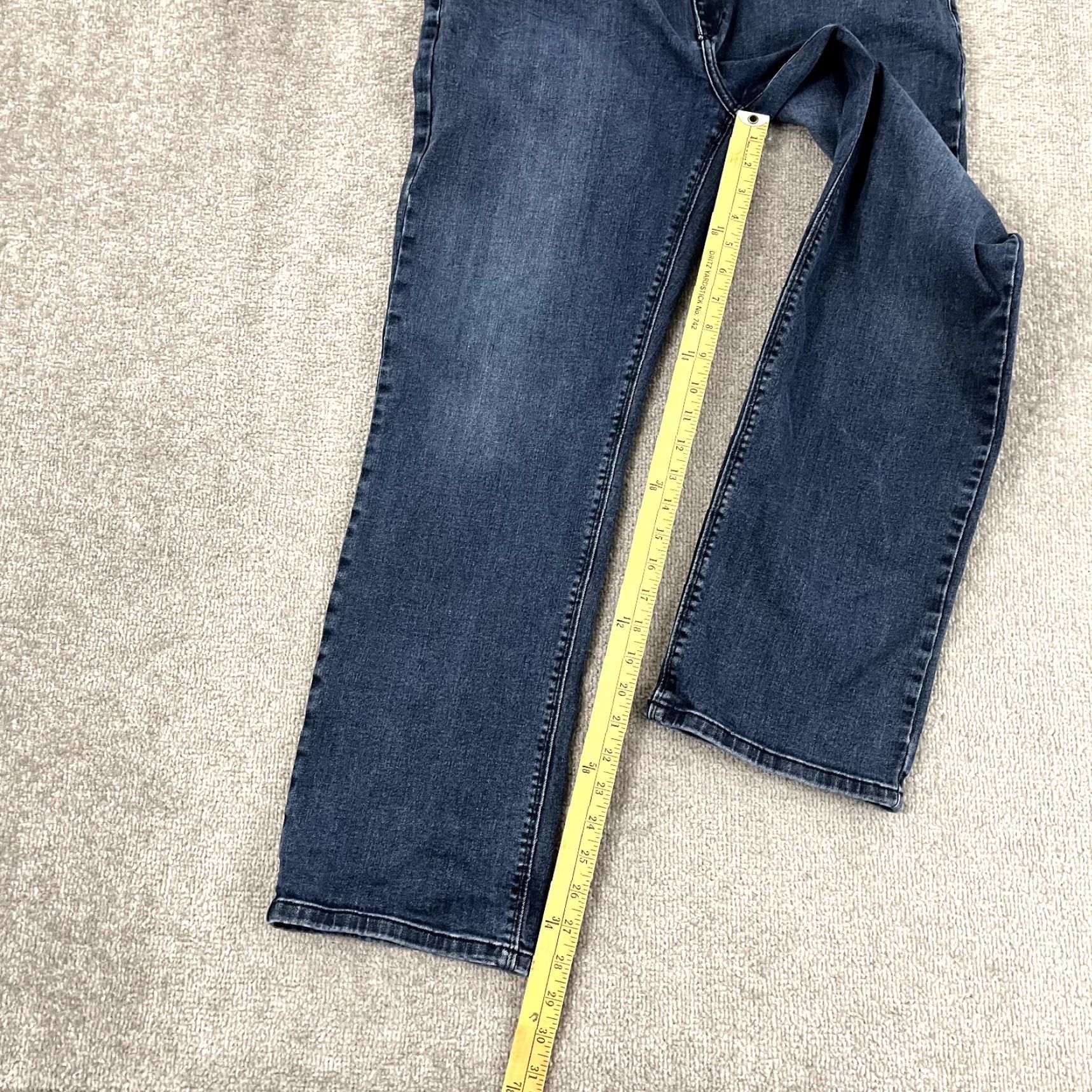Mott & Bow Mott & Bow Jeans Mens 36 x 29 Straight Medium Blue Denim Stretch Casual Denim Jeans Casual Size US 36 / EU 52 - 4 Thumbnail