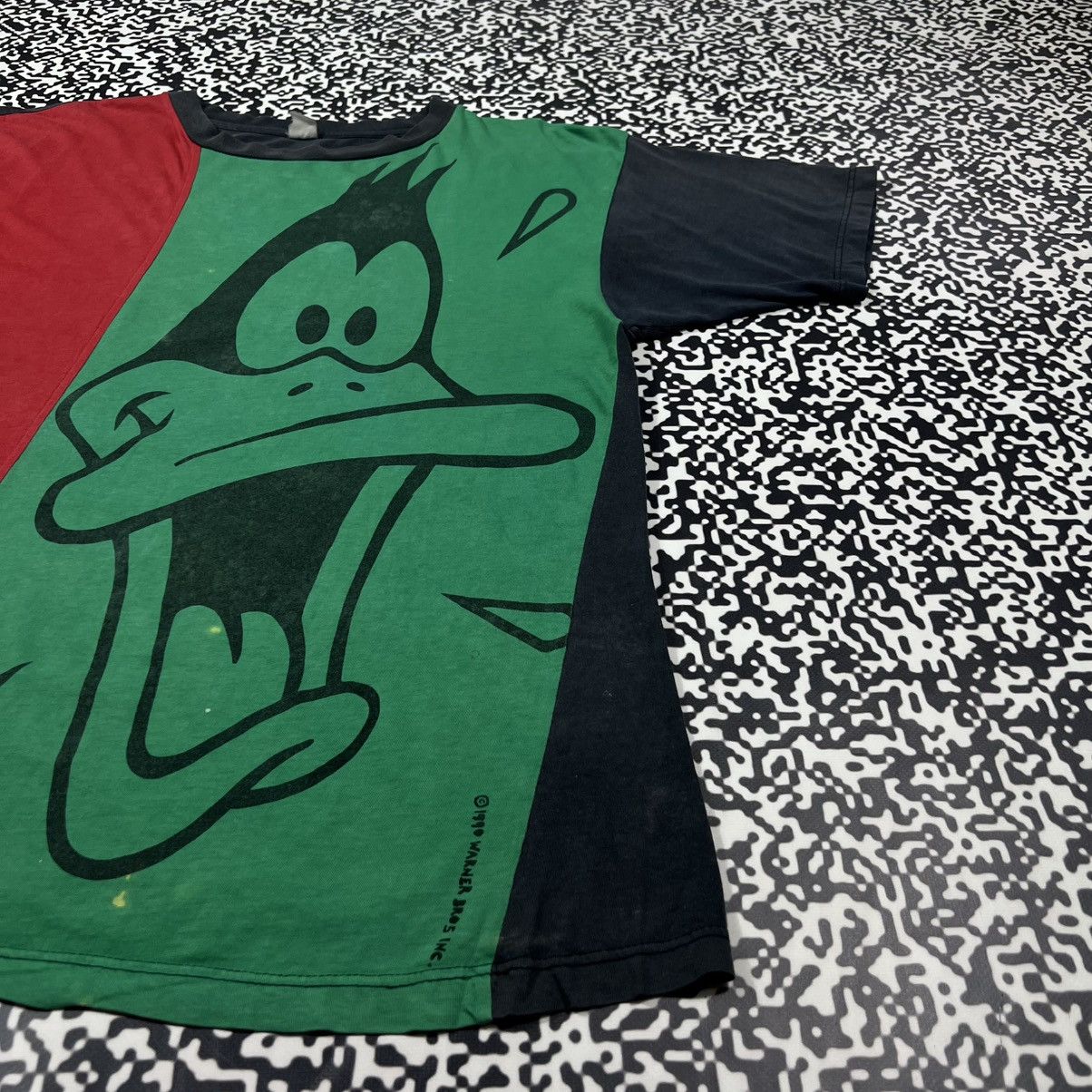 Warner Bros Vintage 1990 Warner Bros Donald Duck Print Cartoon T-shirt Size US L / EU 52-54 / 3 - 11 Thumbnail