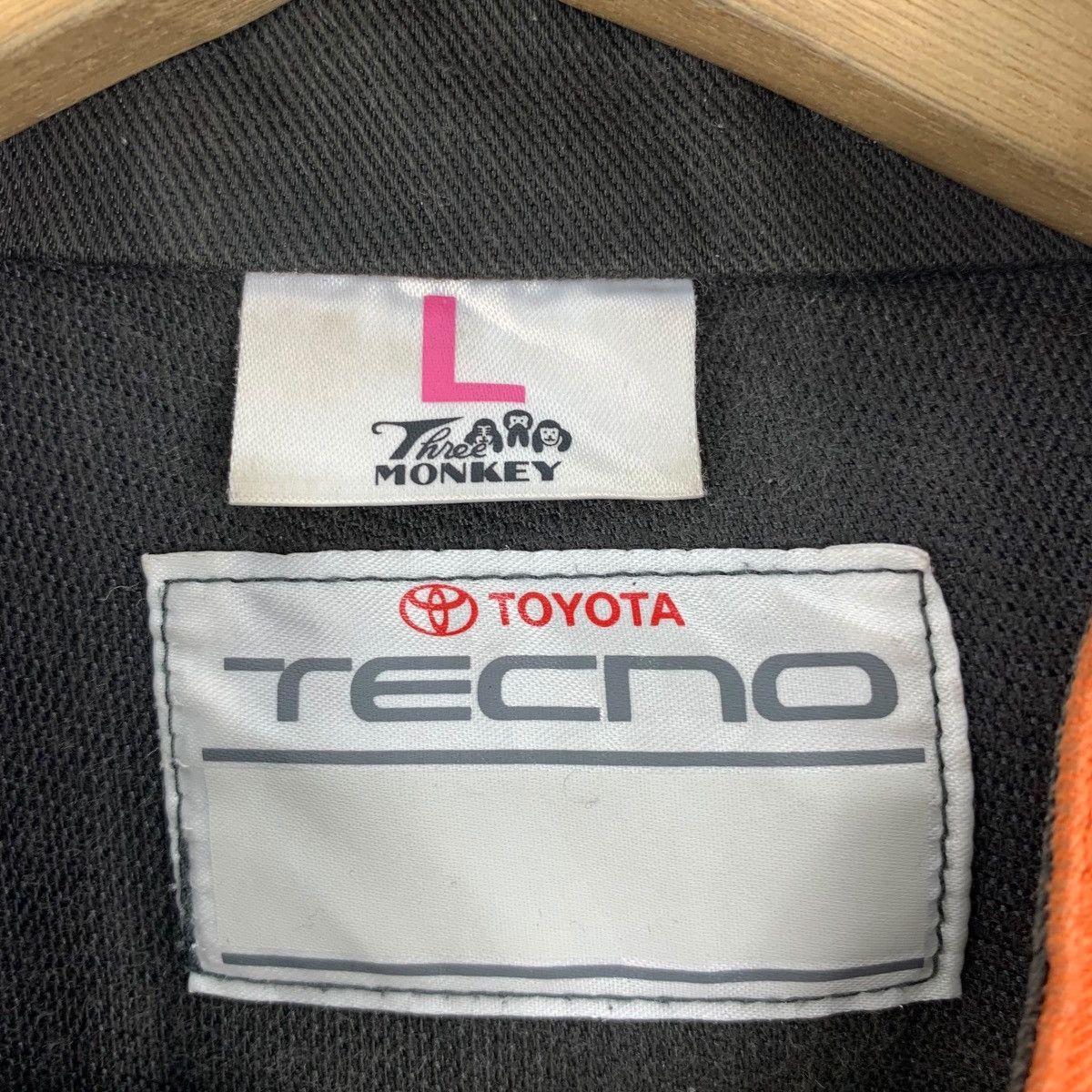 Vintage Vintage TOYOTA TECNO Japanese Brand Racing Overall Jacket Size US L / EU 52-54 / 3 - 5 Thumbnail