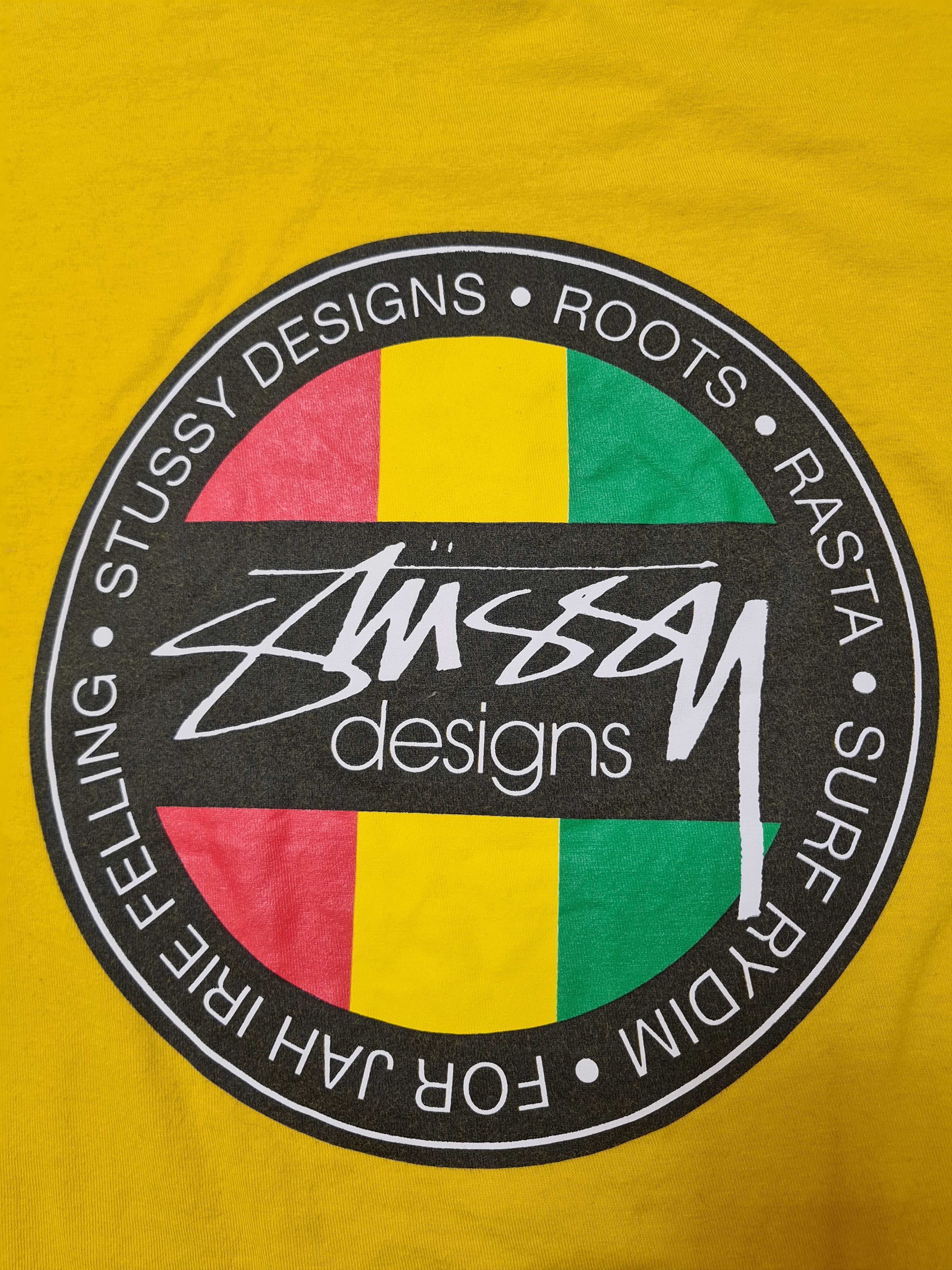 Stussy × Vintage VINTAGE STUSSY SHIRT 90s RETRO RARE STUSSY DESIGNS T-SHIRT Size US S / EU 44-46 / 1 - 3 Thumbnail