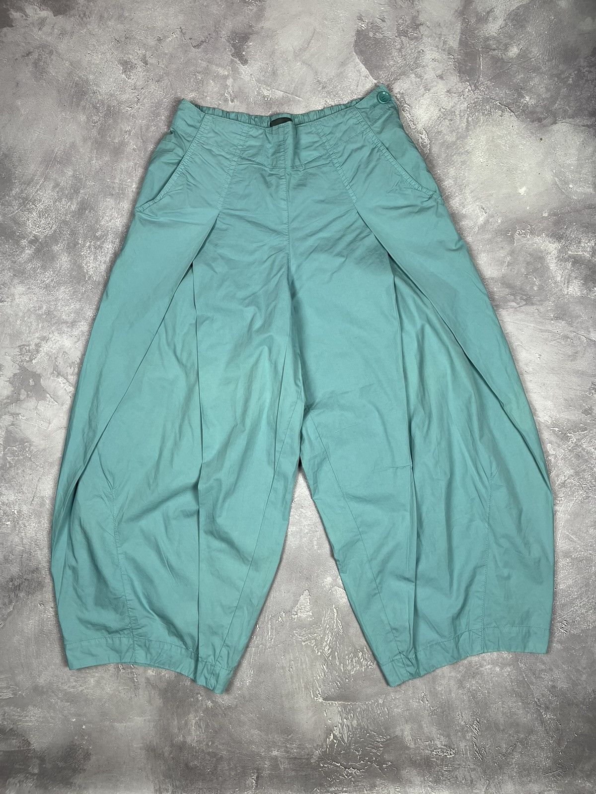 OSKA Vintage Oska Parachute Balloon Baggy japanese trousers Pants Size 34" / US 12 / IT 48 - 4 Thumbnail