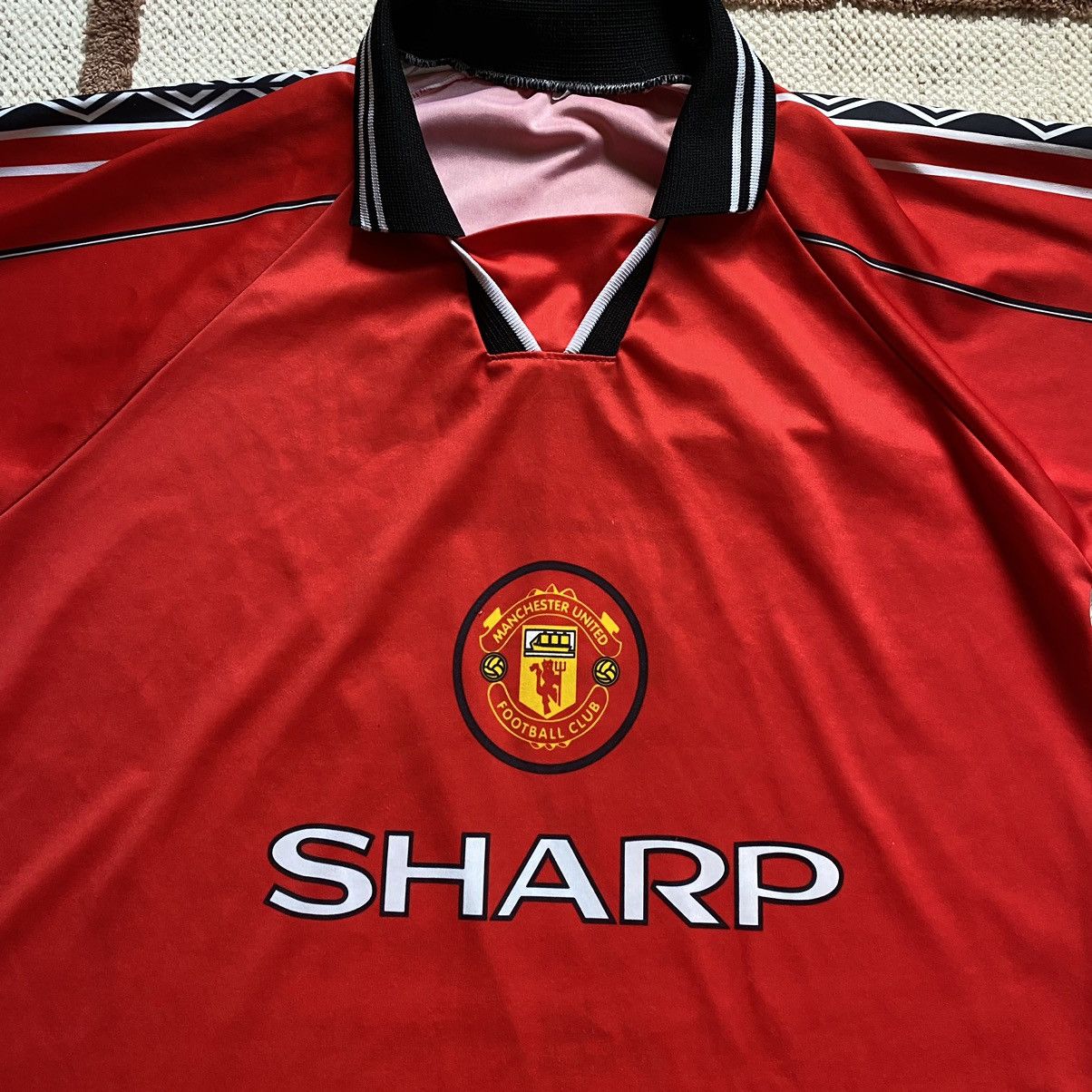 Vintage VINTAGE MANCHESTER UNITED SHARP BECKHAM 7 JERSEY Size US M / EU 48-50 / 2 - 3 Thumbnail