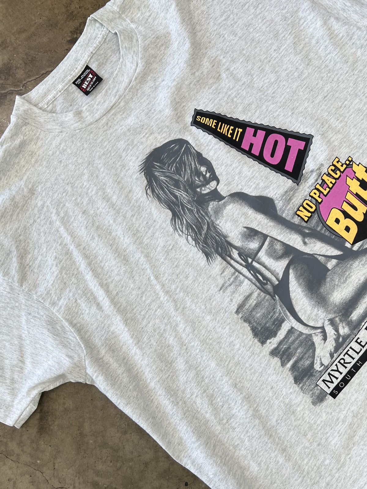 Vintage Vintage Myrtle Beach Bikini Girl Pinup Girl Like it Hot XXXL Size US XXL / EU 58 / 5 - 1 Thumbnail
