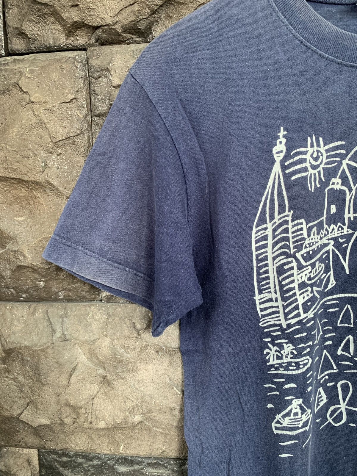 Arts & Science Vintage Ken Done Artwork / Art Graphics T shirt Size US S / EU 44-46 / 1 - 5 Thumbnail
